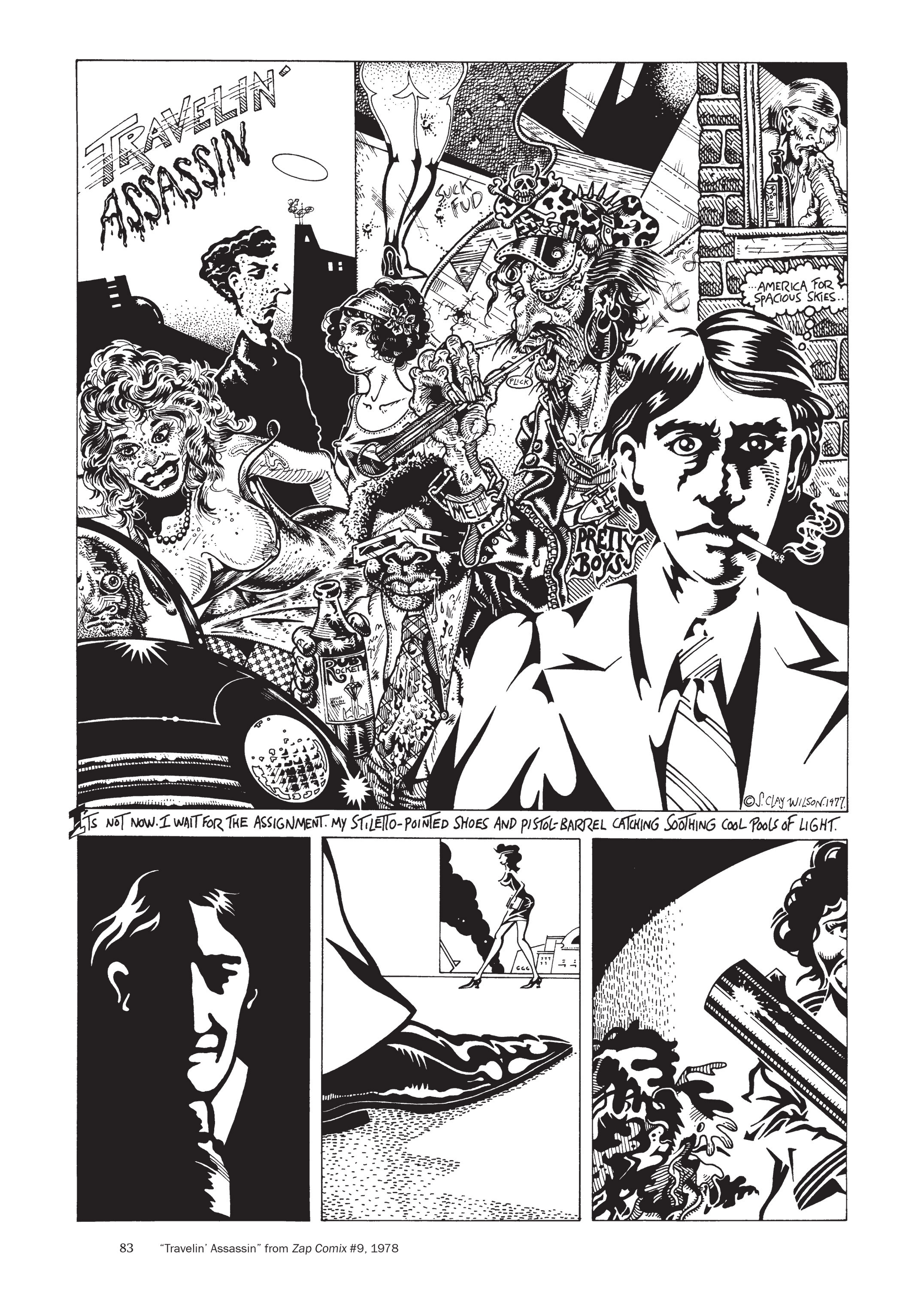 Read online The Mythology of S. Clay Wilson comic -  Issue # Demons and Angels (Part 1) - 76
