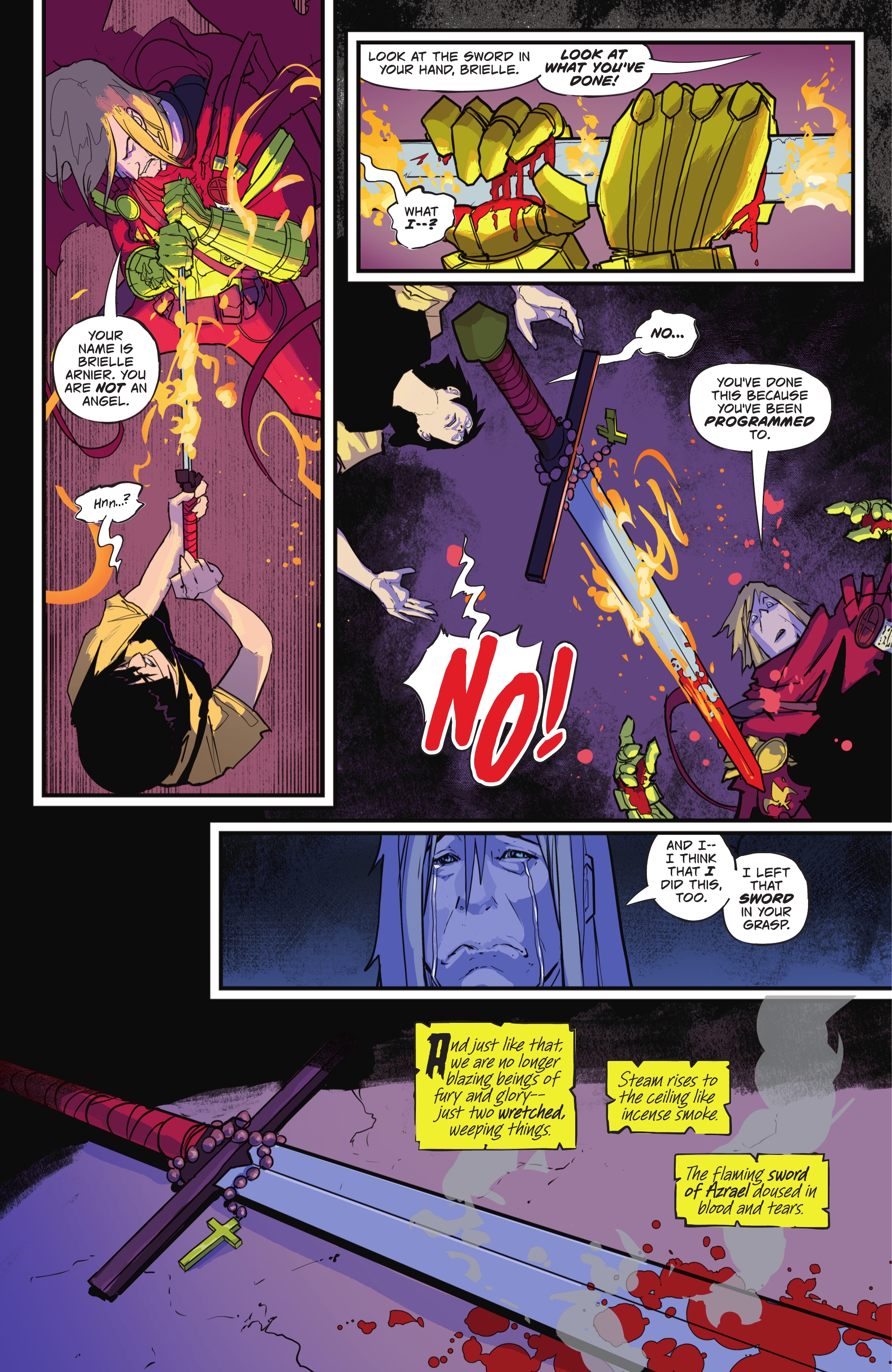 Read online Sword Of Azrael comic -  Issue #2 - 14