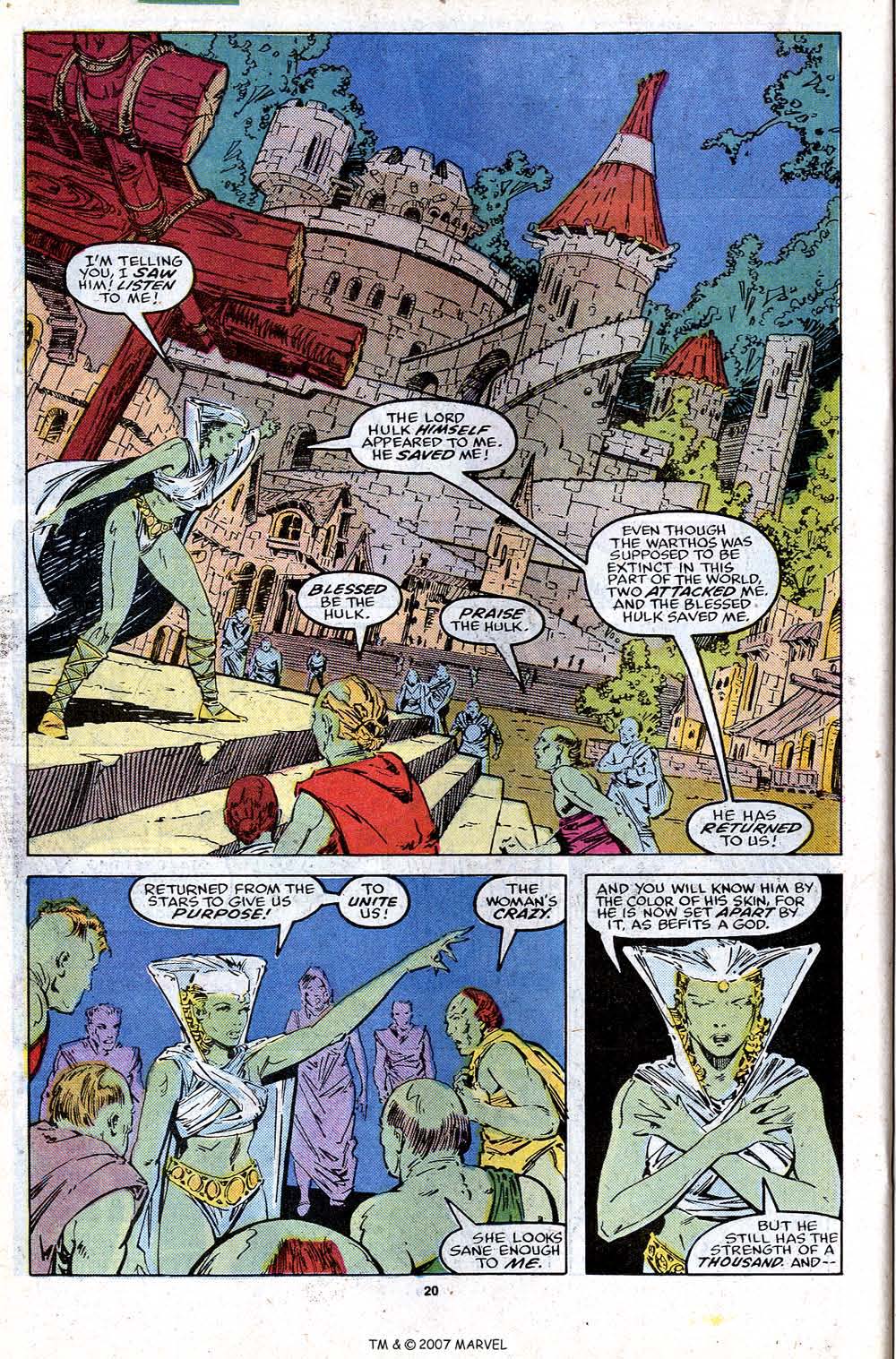 Read online The Incredible Hulk (1968) comic -  Issue #351 - 22