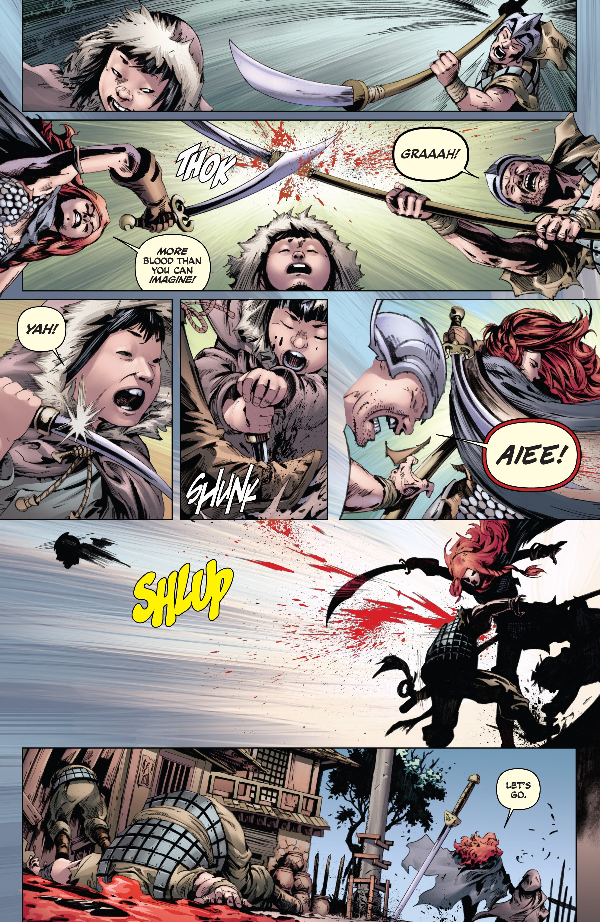 Read online Red Sonja and Cub comic -  Issue # Full - 21