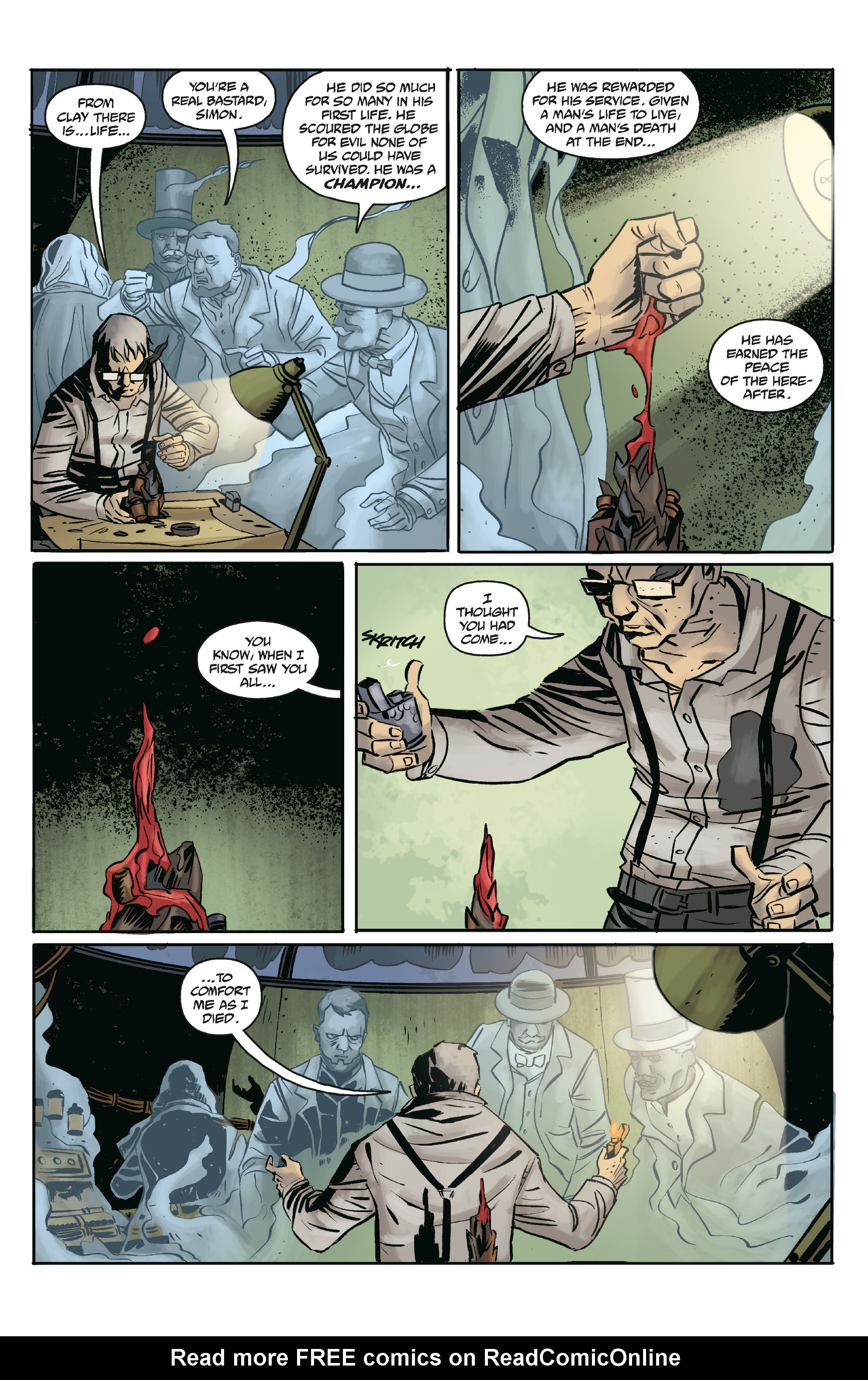 Read online Joe Golem: Occult Detective--The Conjurors comic -  Issue #2 - 5