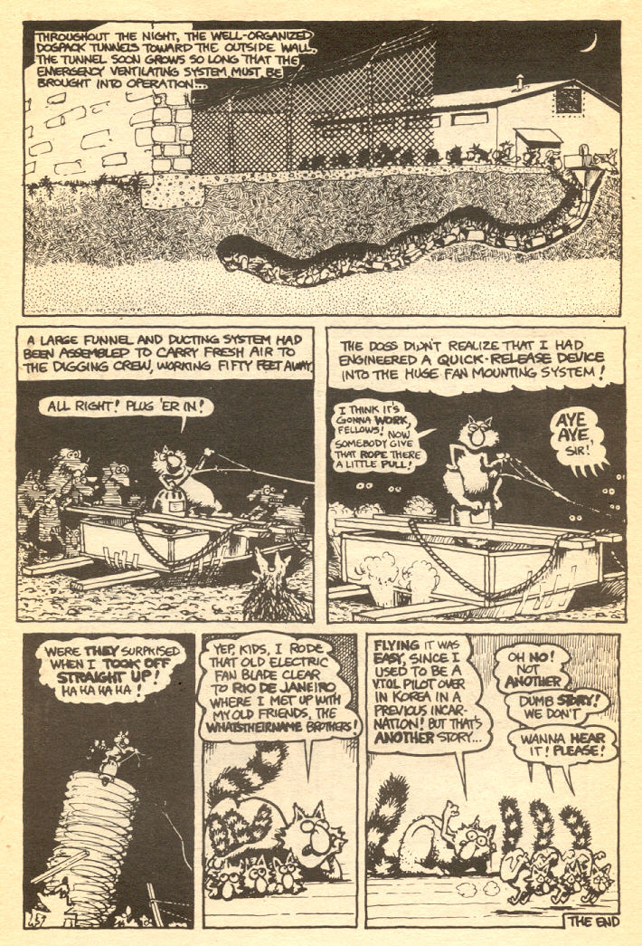 Read online Adventures of Fat Freddy's Cat comic -  Issue #3 - 17