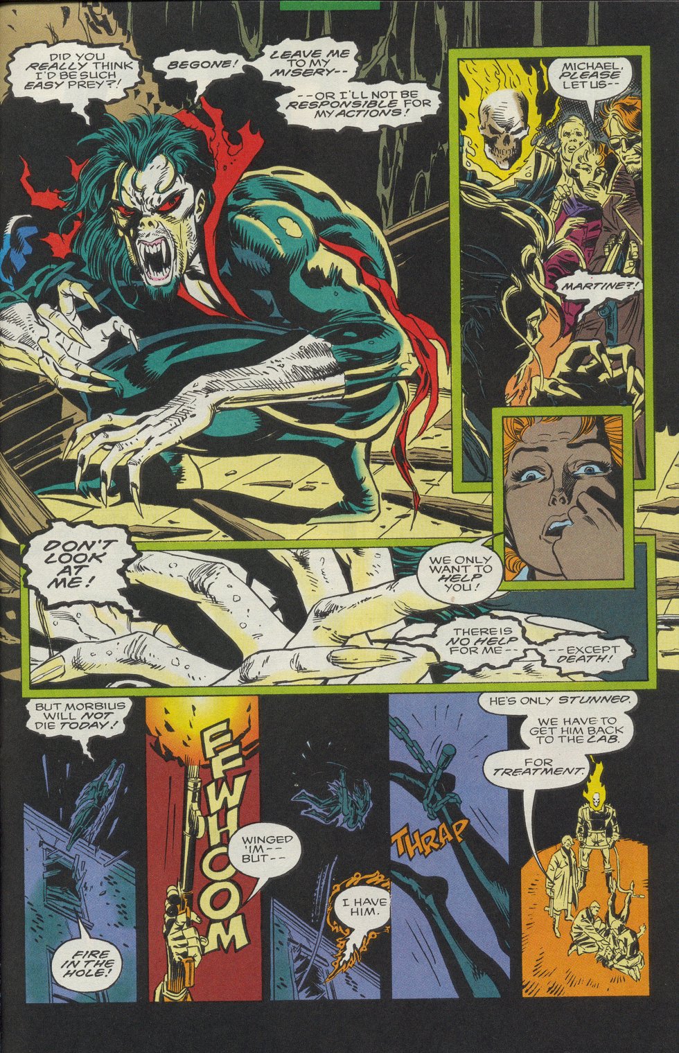 Read online Morbius: The Living Vampire (1992) comic -  Issue #1 - 17