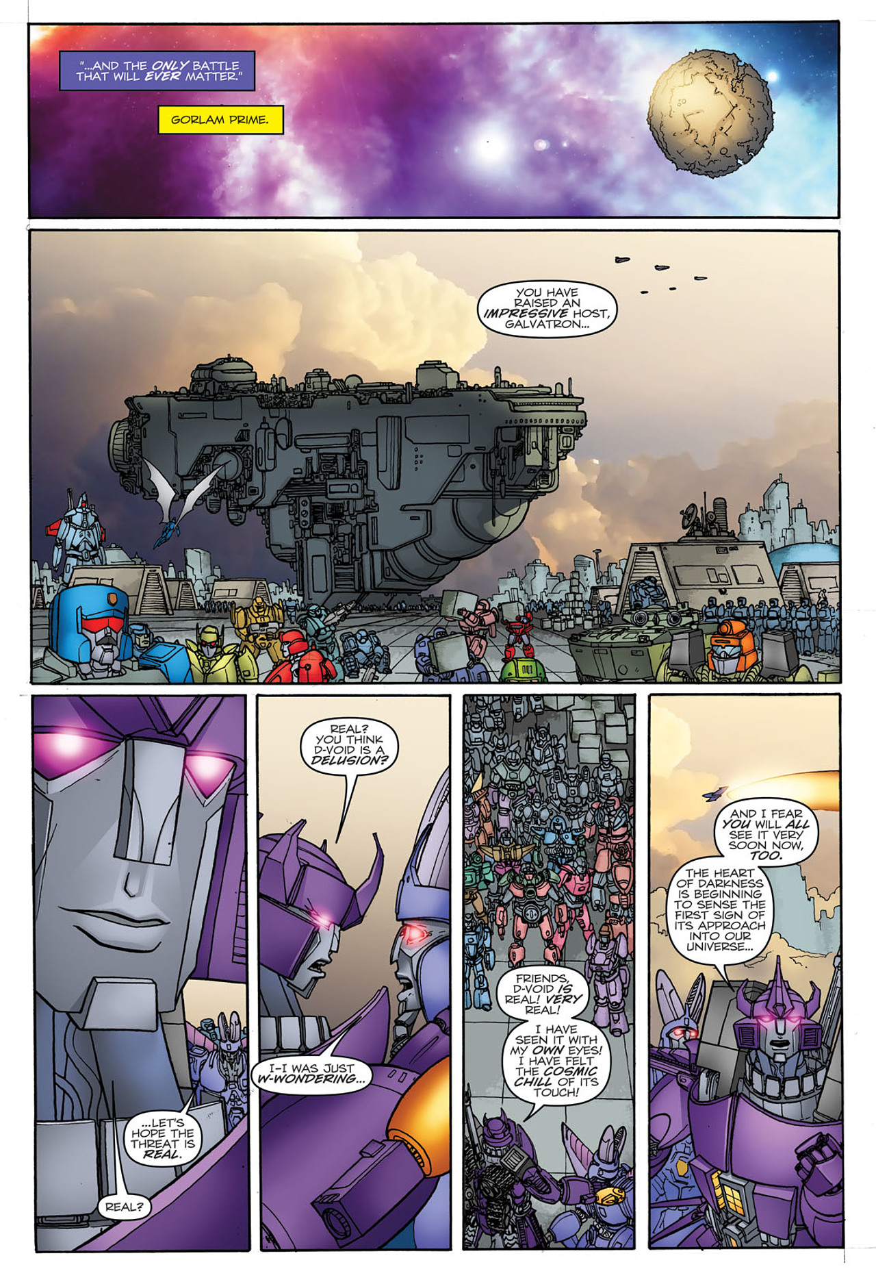 Read online Transformers: Heart of Darkness comic -  Issue #3 - 19