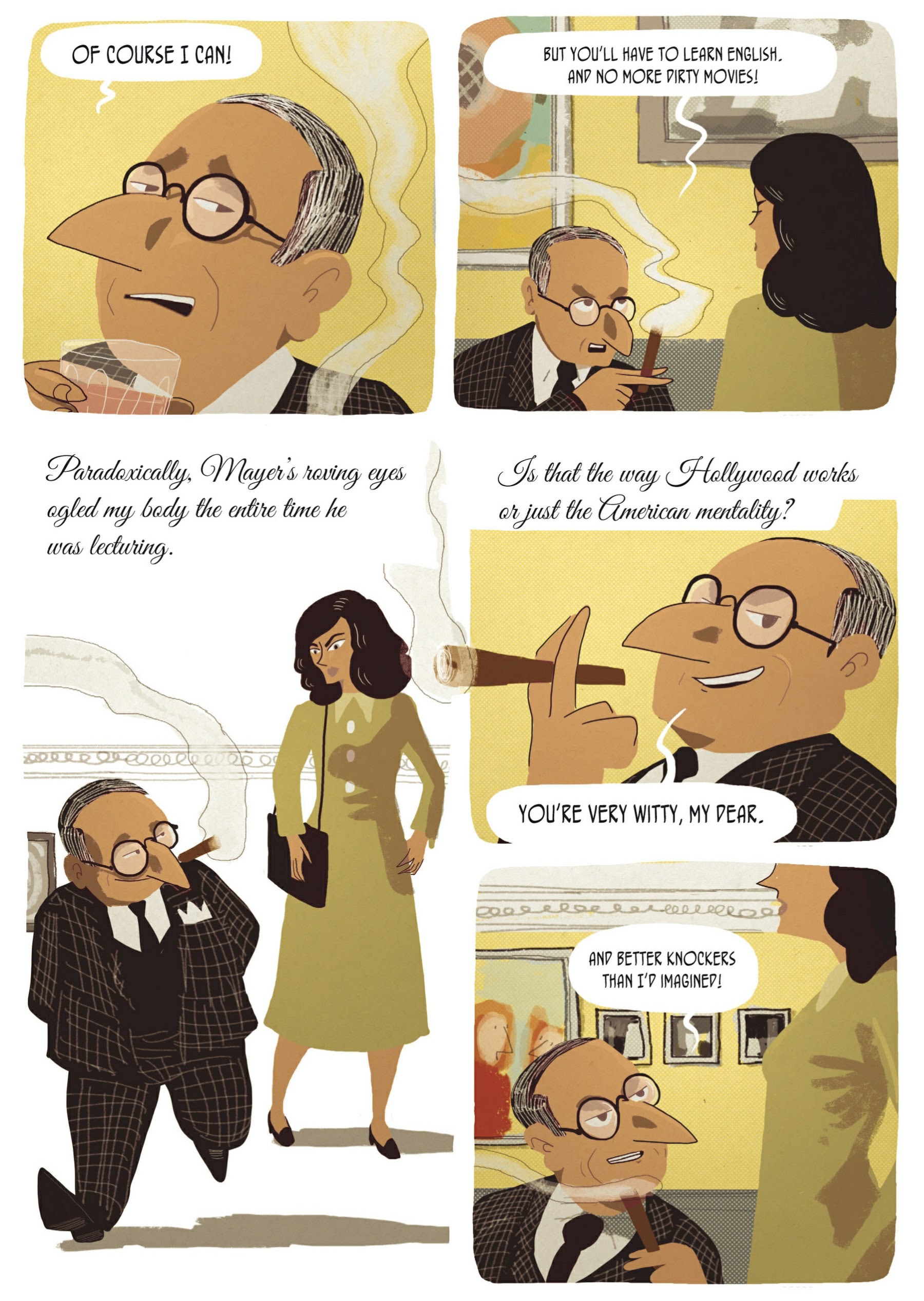 Read online Hedy Lamarr: An Incredible Life comic -  Issue # TPB (Part 1) - 75