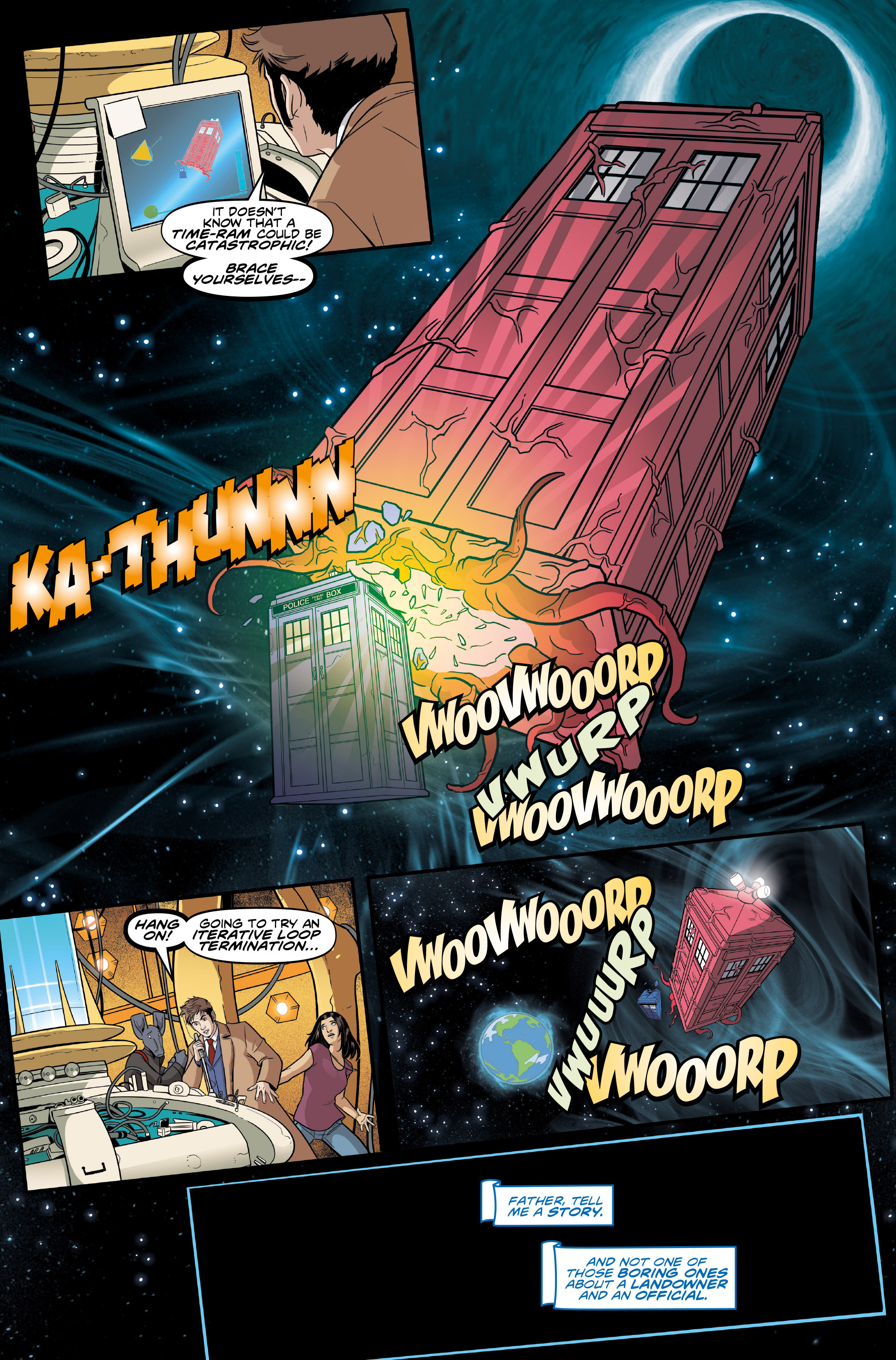 Read online Doctor Who: The Tenth Doctor Year Three comic -  Issue #3 - 7