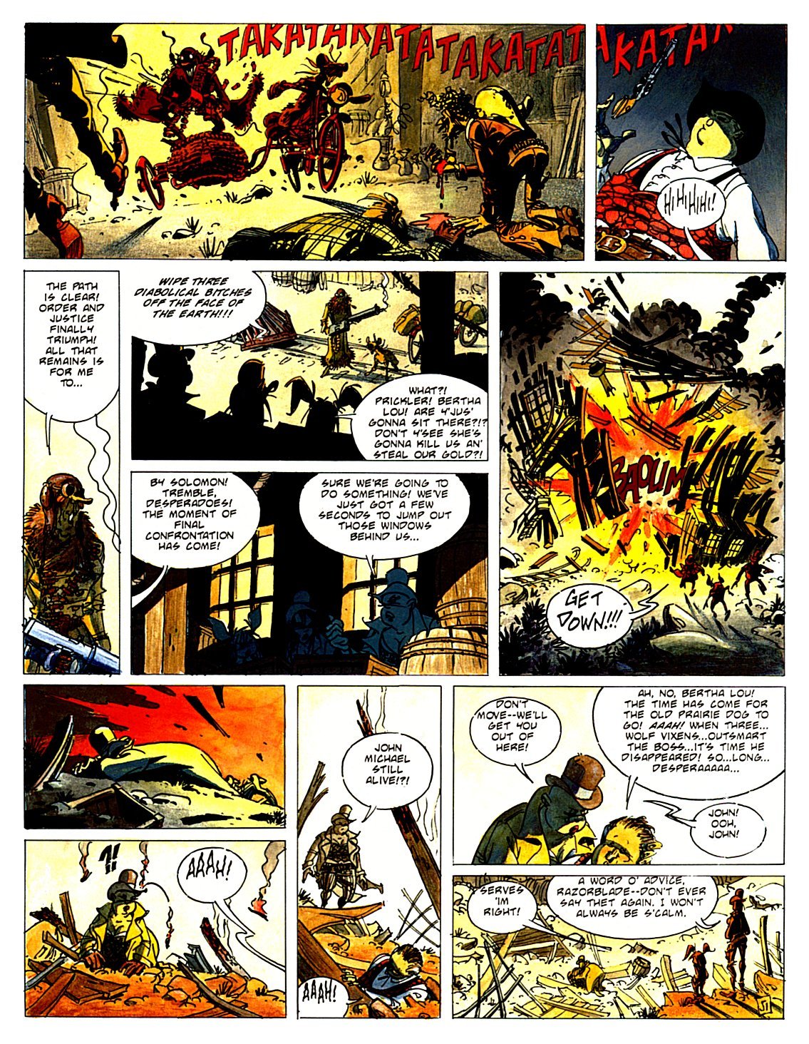 Read online Desperadoes (1992) comic -  Issue # TPB - 57