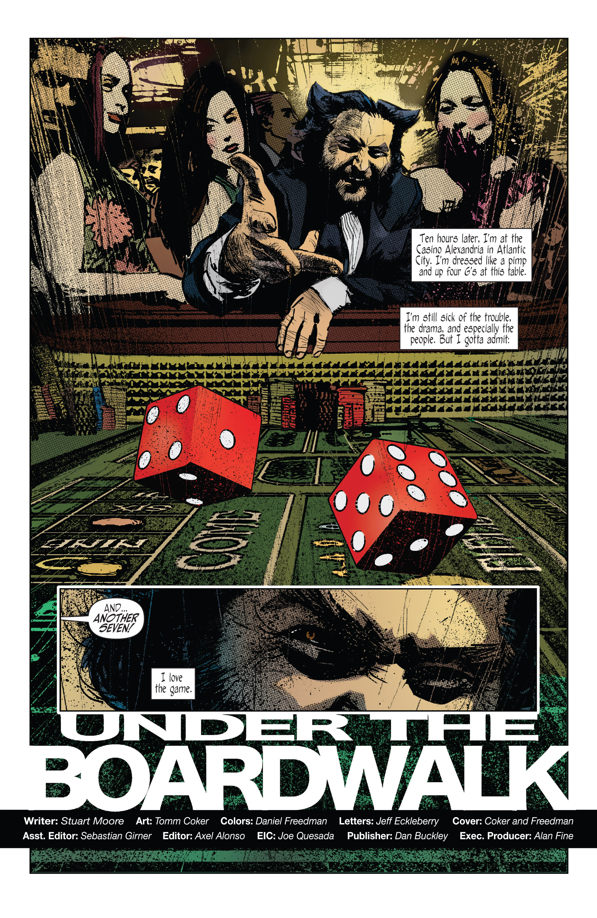 Read online Wolverine: Under the Boardwalk comic -  Issue # Full - 7