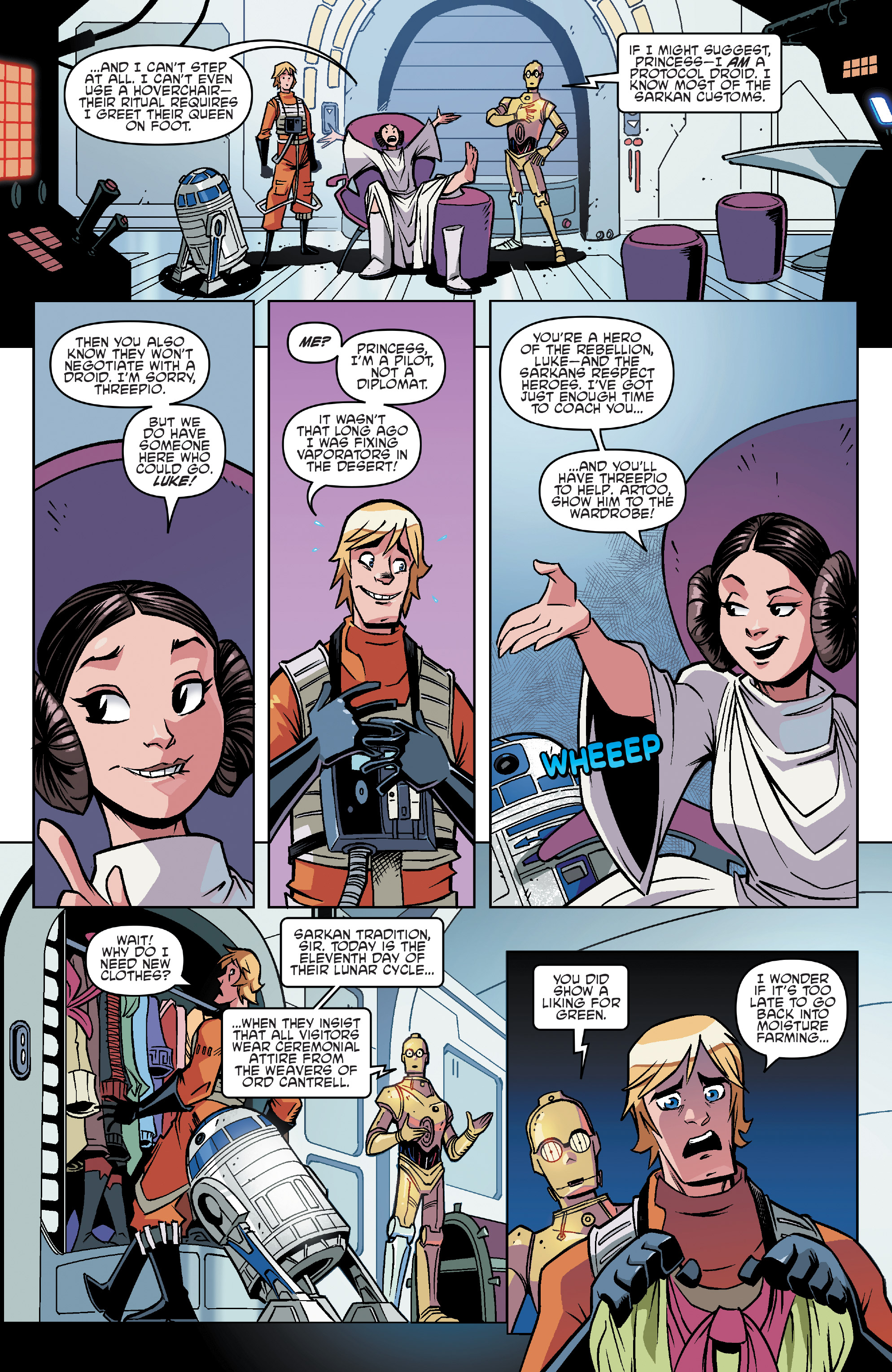 Read online Star Wars Adventures (2017) comic -  Issue #29 - 32