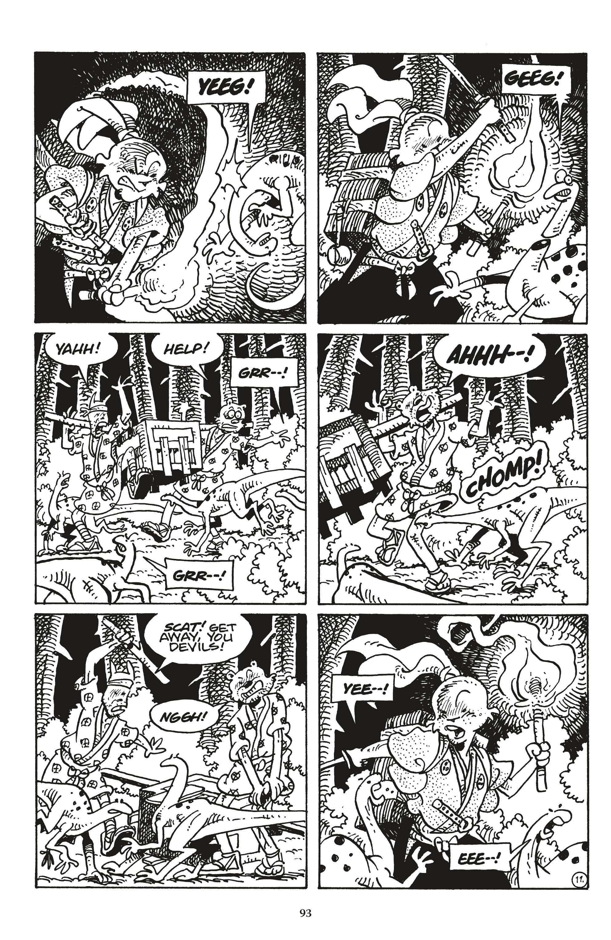 Read online The Usagi Yojimbo Saga comic -  Issue # TPB 8 (Part 1) - 93