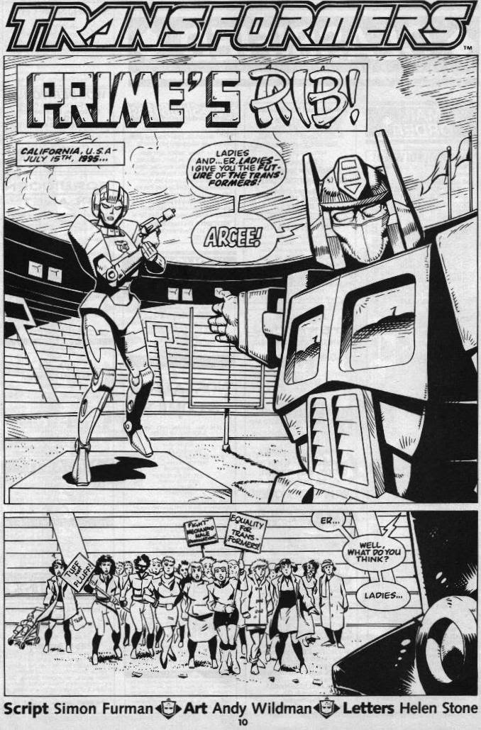 Read online The Transformers (UK) comic -  Issue #234 - 7