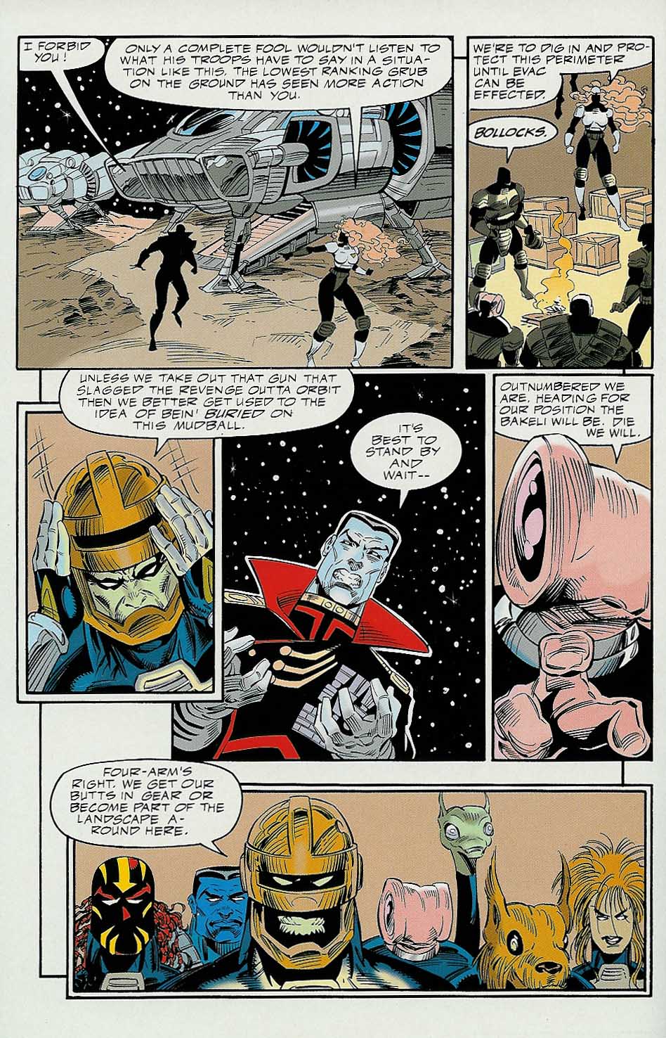 Read online Alien Legion: One Planet at a Time comic -  Issue #2 - 10