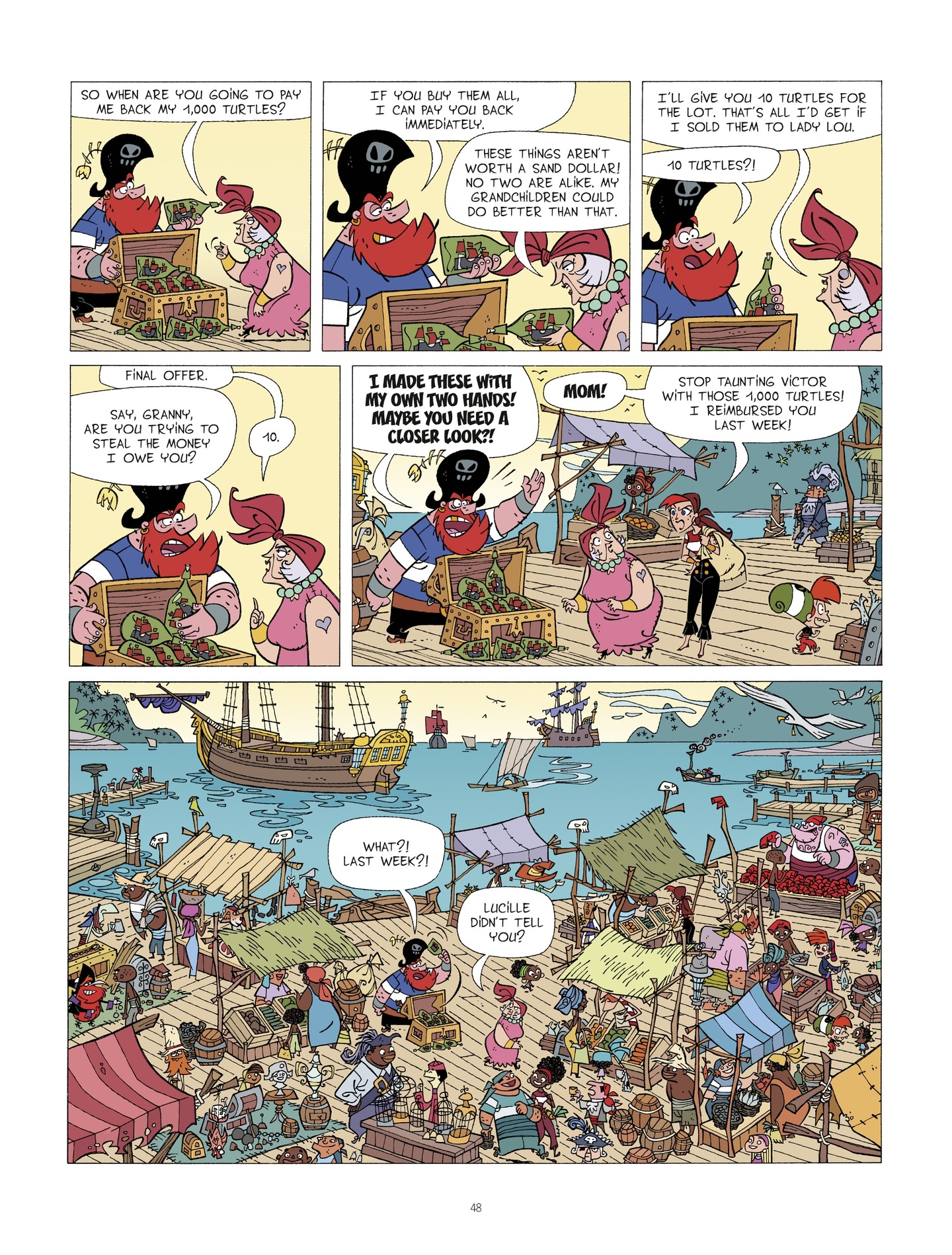 Read online Pirate Family comic -  Issue #1 - 48