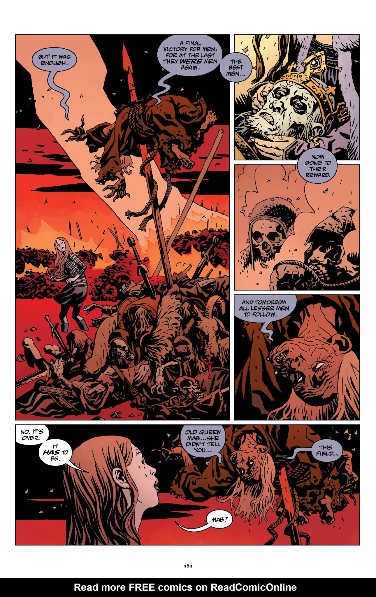 Read online Hellboy Omnibus comic -  Issue # TPB 3 (Part 5) - 85
