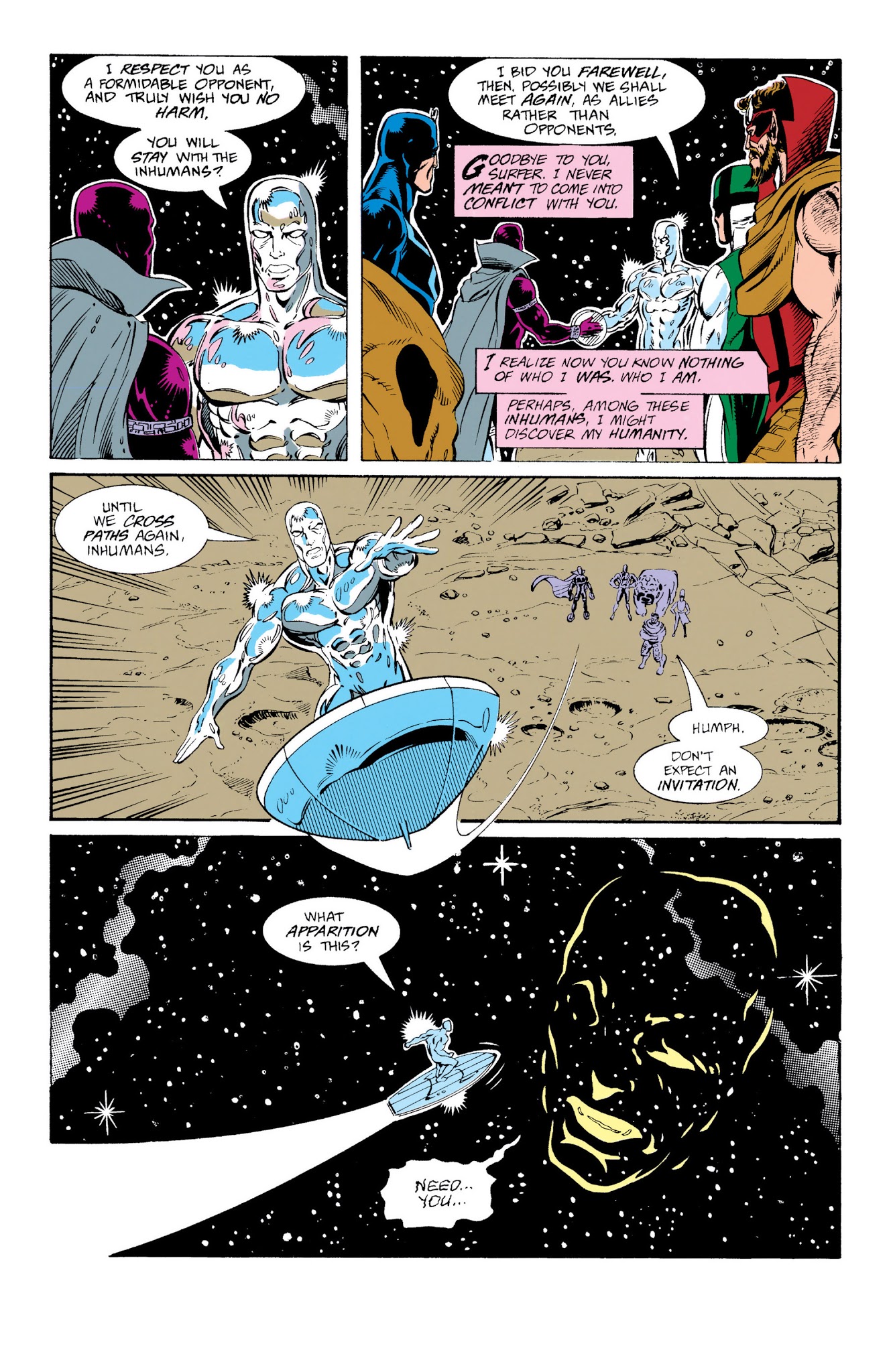 Read online Silver Surfer Epic Collection comic -  Issue # TPB 7 - 290