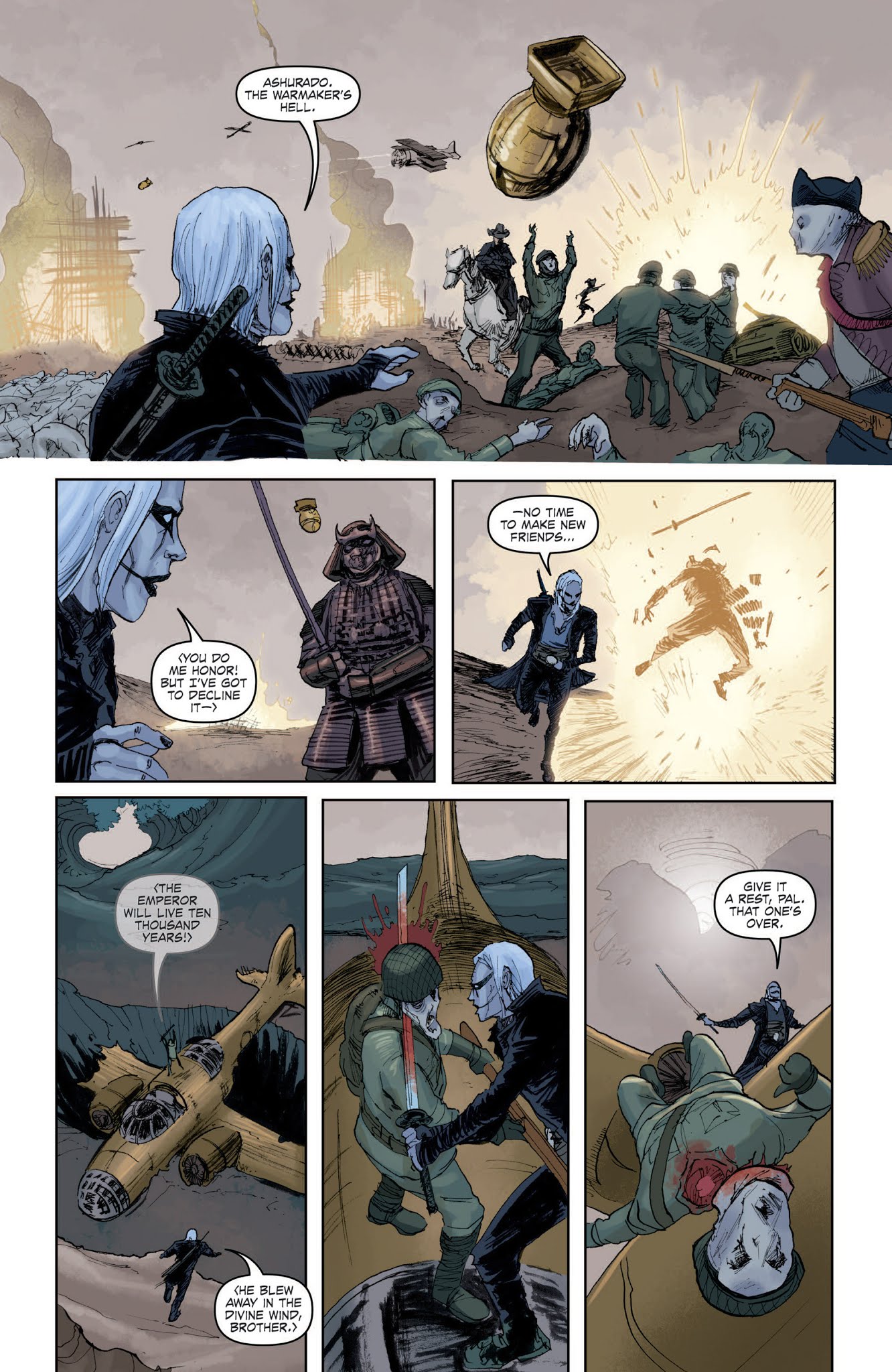 Read online The Crow: Death And Rebirth comic -  Issue #5 - 15