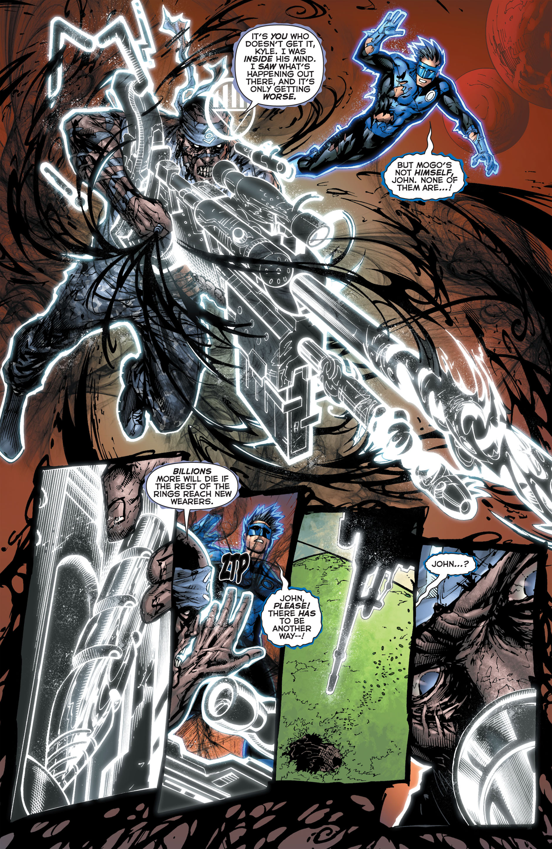 Read online Green Lantern: War of the Green Lanterns (2011) comic -  Issue # TPB - 189