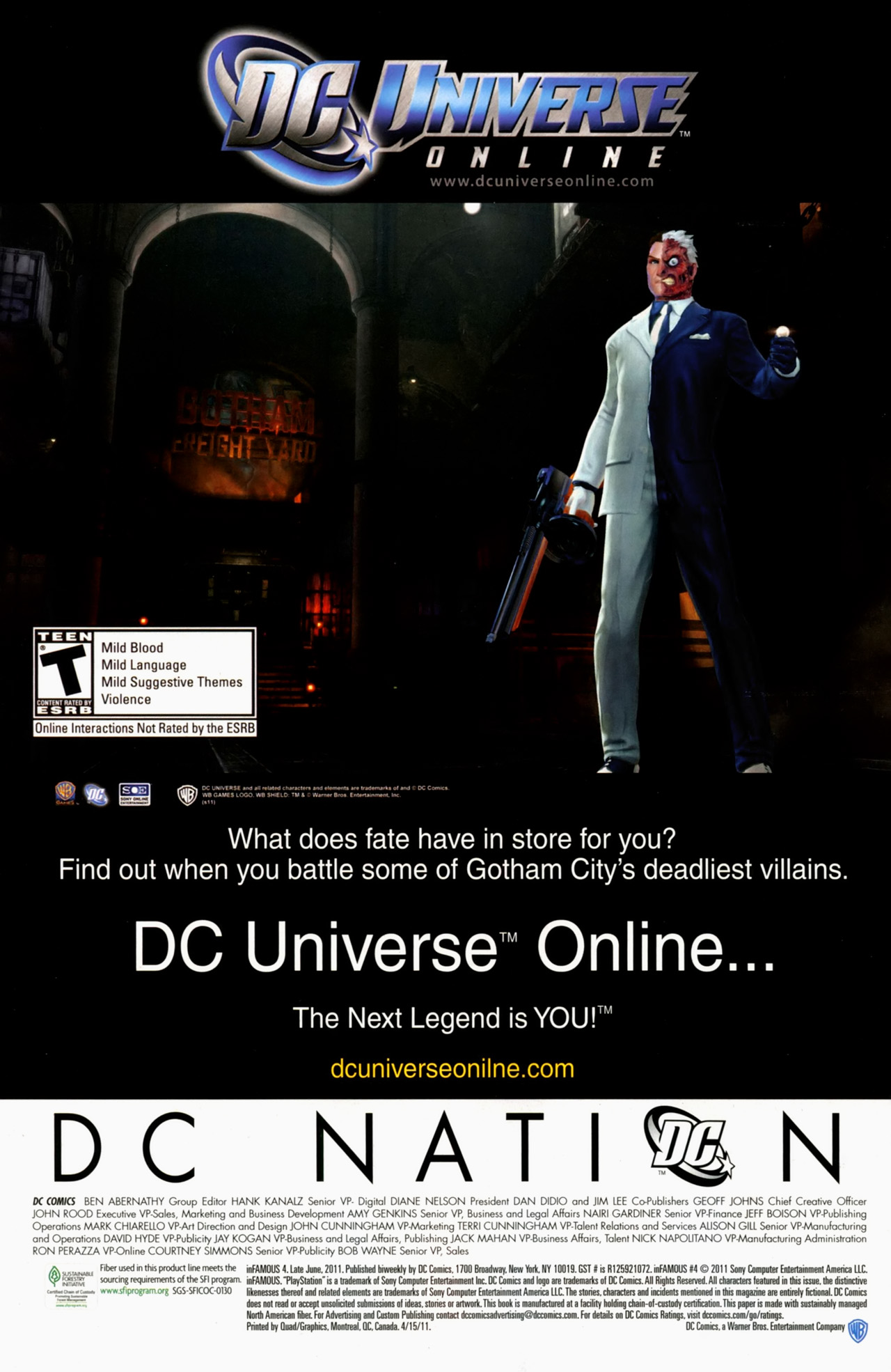 Read online inFamous comic -  Issue #4 - 24