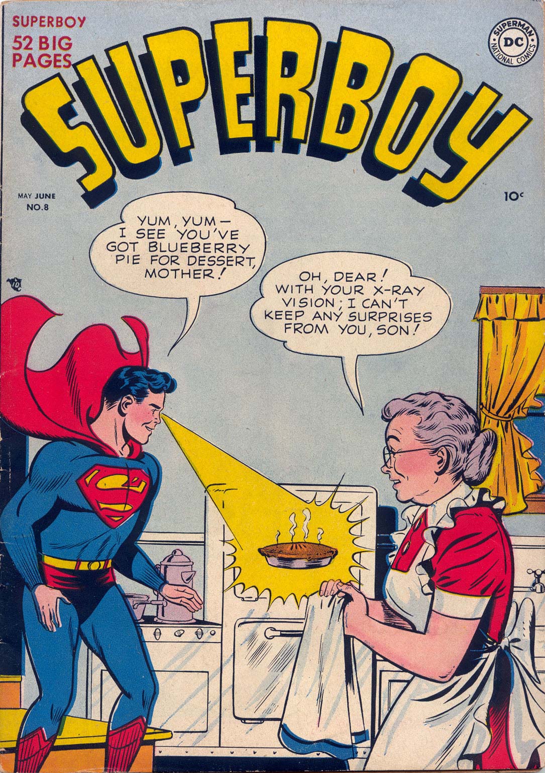 Read online Superboy (1949) comic -  Issue #8 - 1