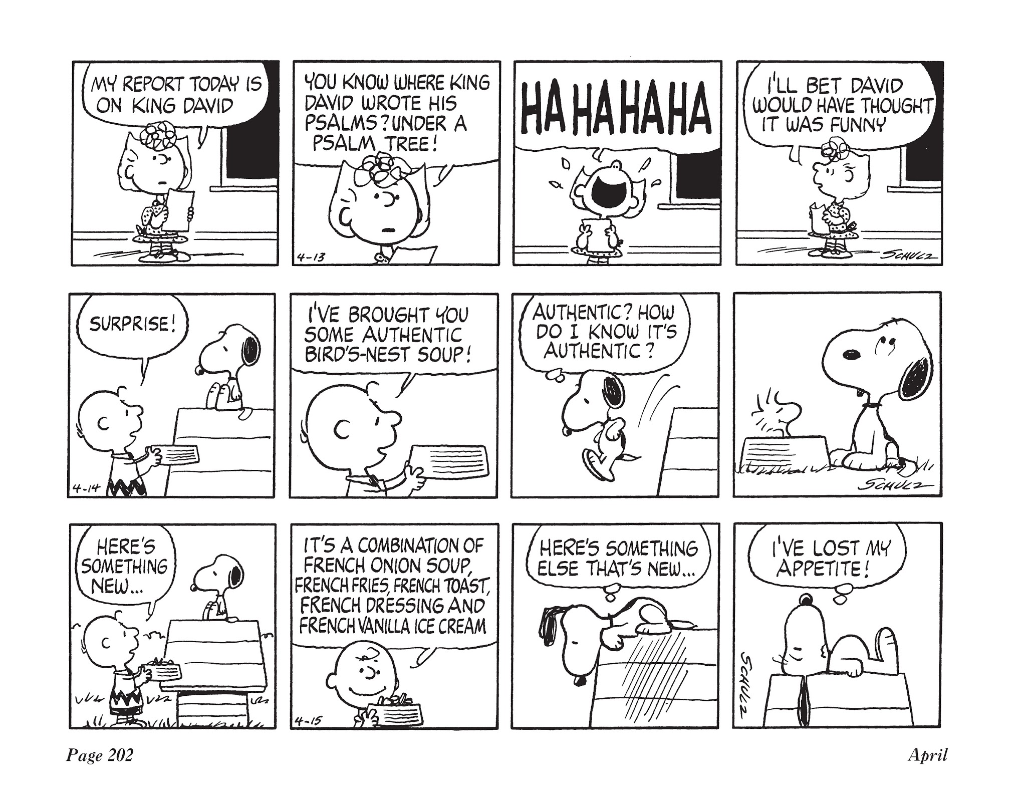 Read online The Complete Peanuts comic -  Issue # TPB 14 - 219