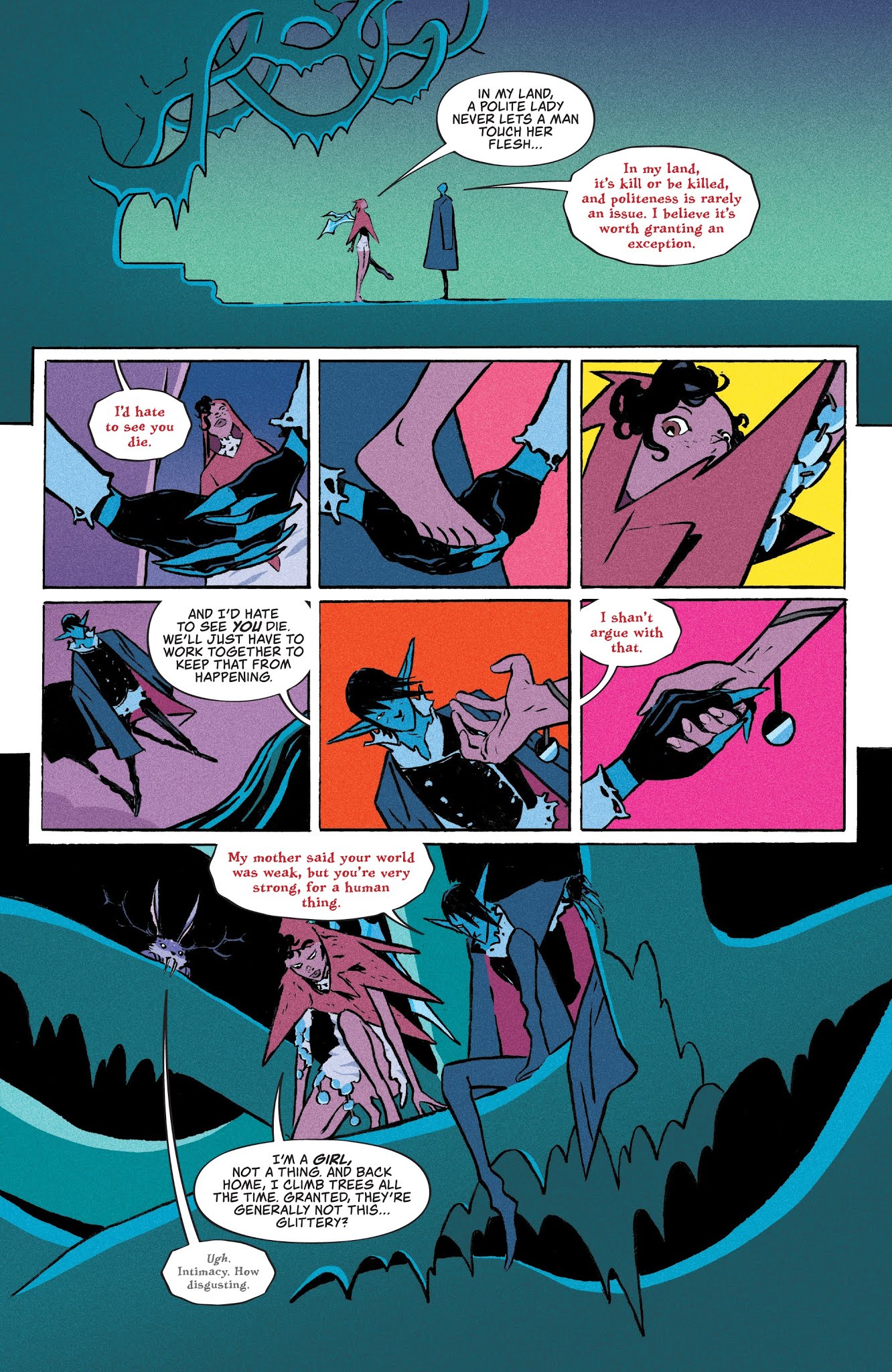 Read online Sparrowhawk comic -  Issue #3 - 7