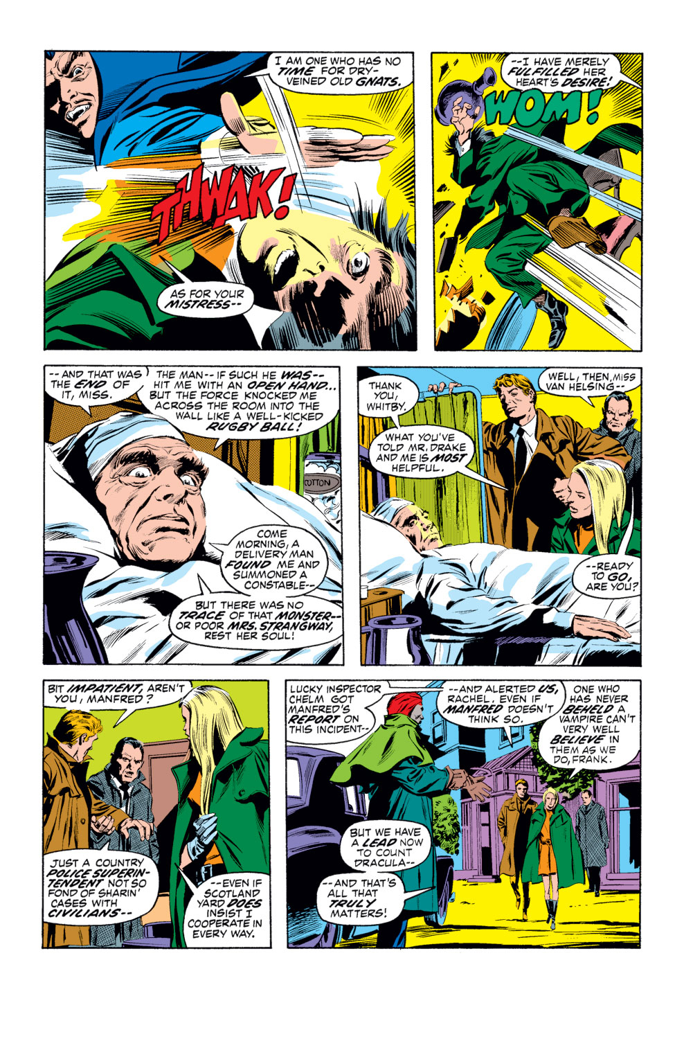 Read online Tomb of Dracula (1972) comic -  Issue #4 - 7