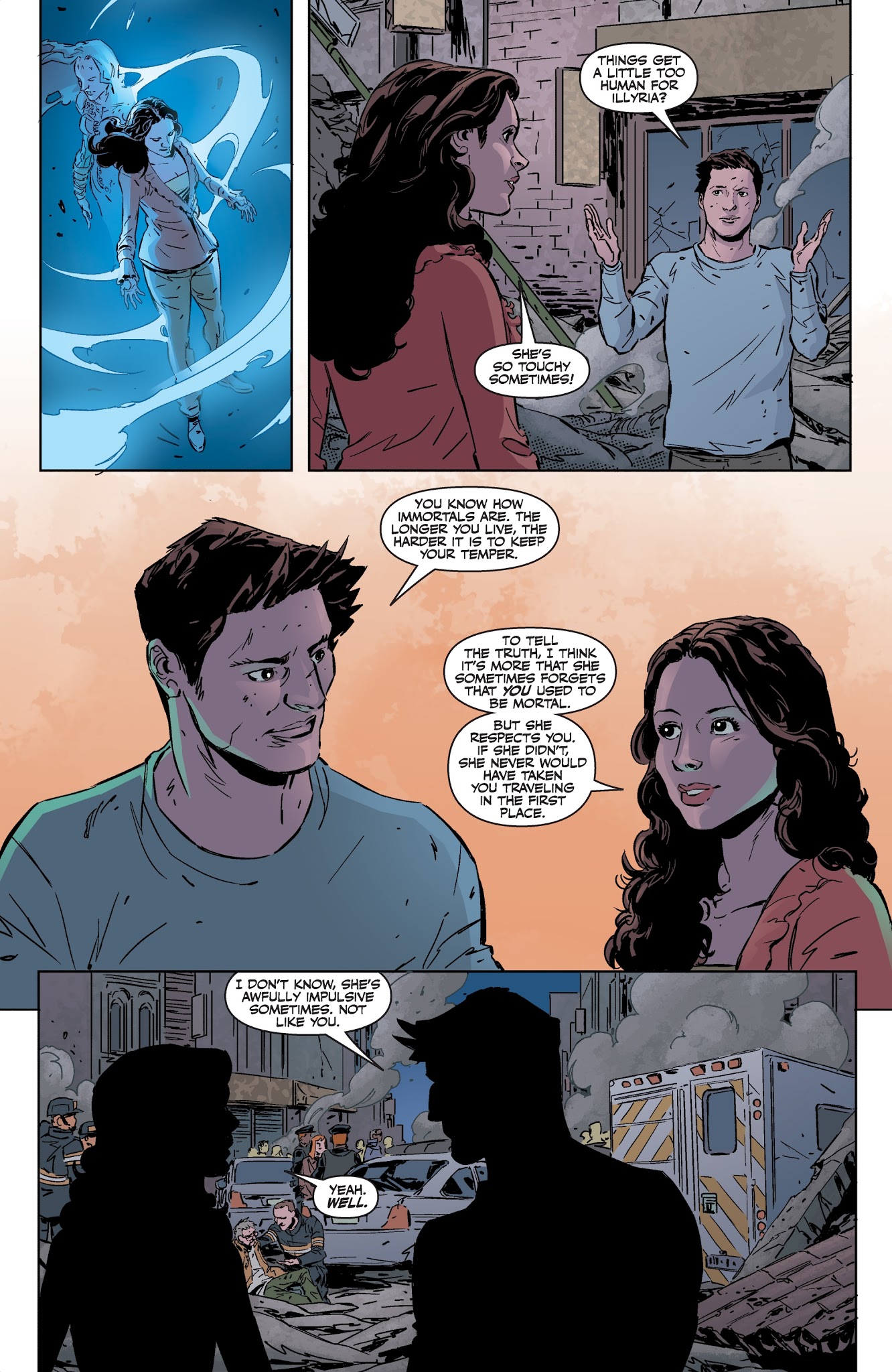 Read online Angel Season 11 comic -  Issue #12 - 19