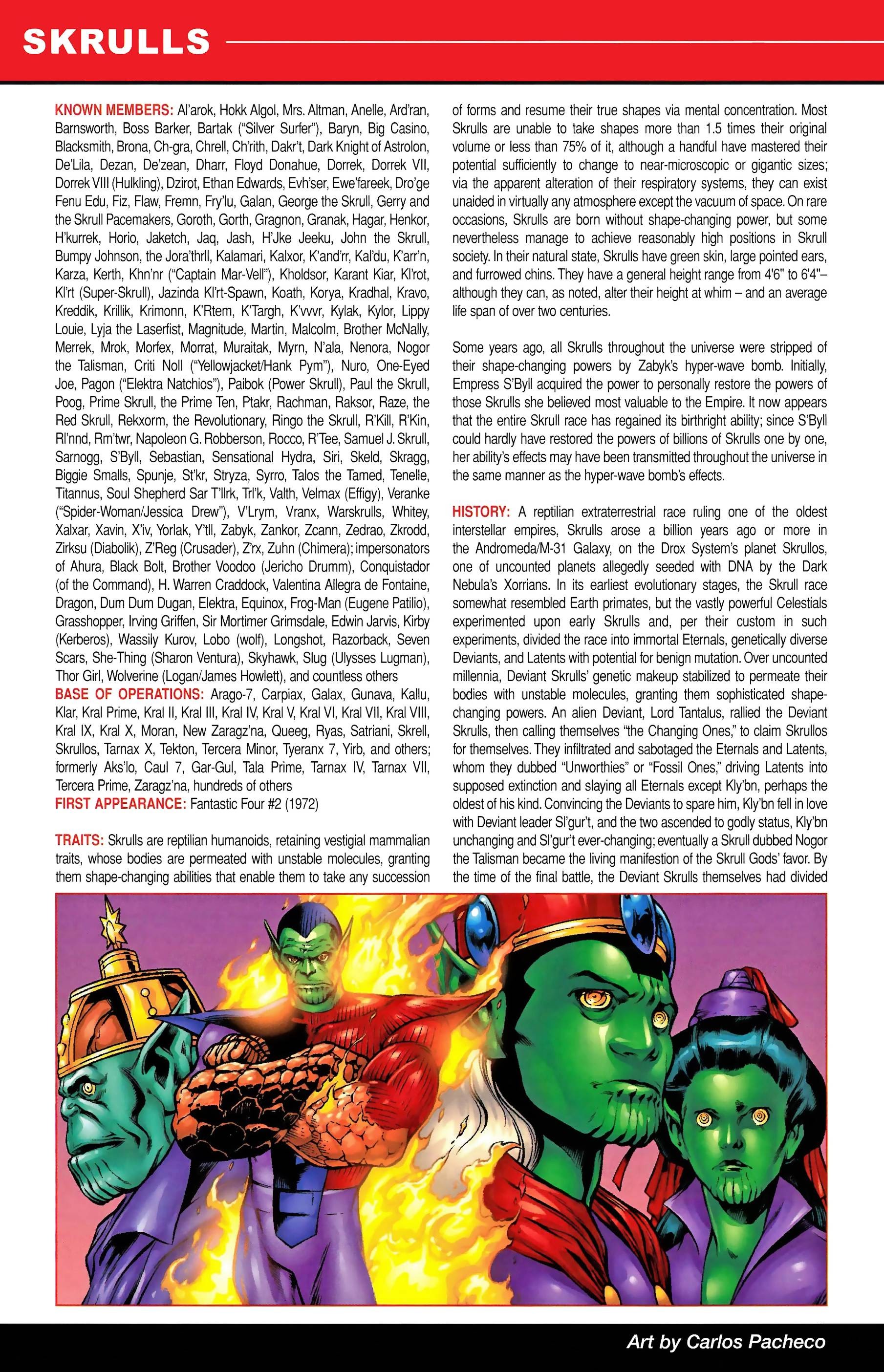 Read online Official Handbook of the Marvel Universe A to Z comic -  Issue # TPB 10 (Part 2) - 84