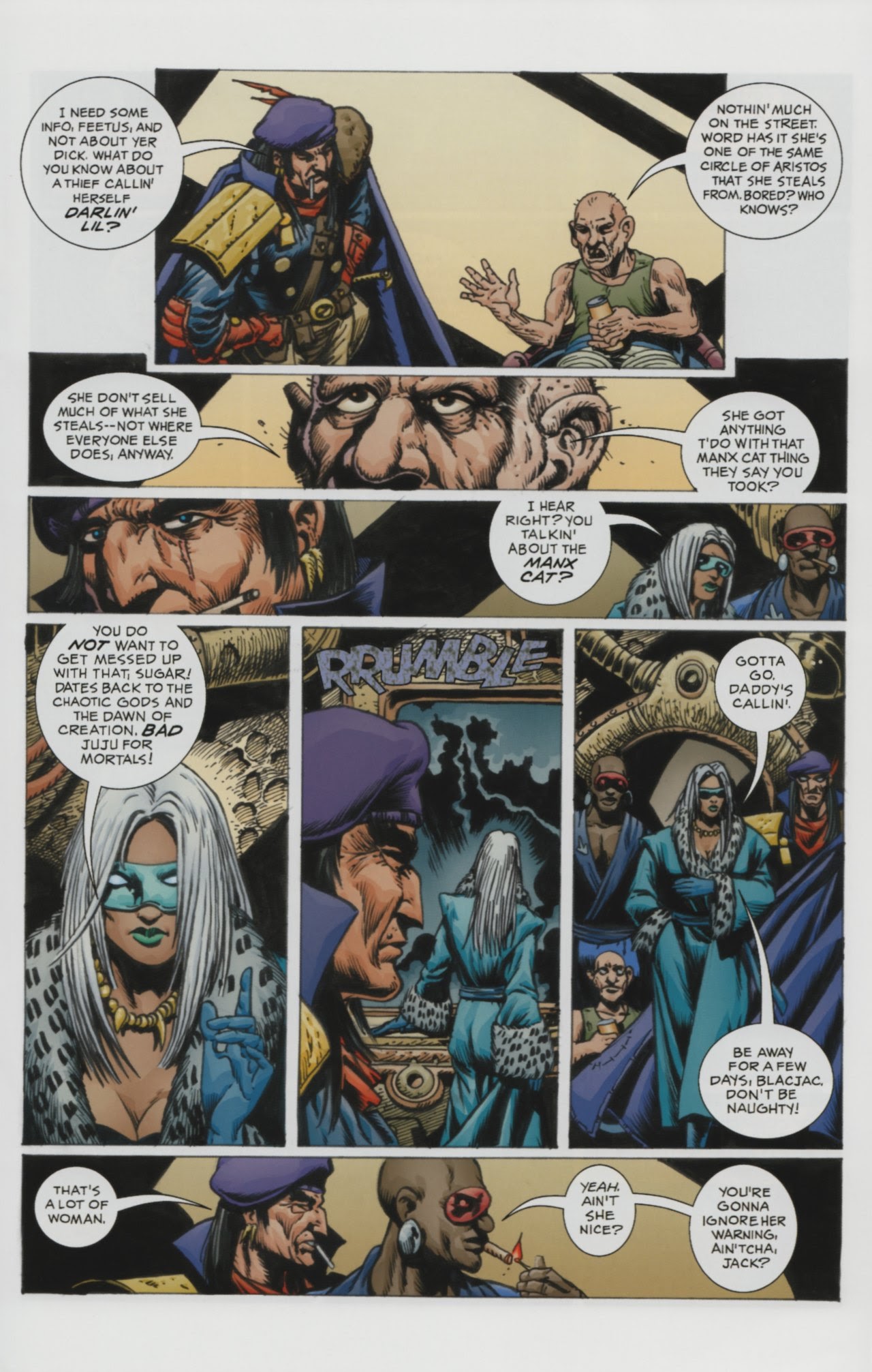 Read online GrimJack: The Manx Cat comic -  Issue #2 - 21
