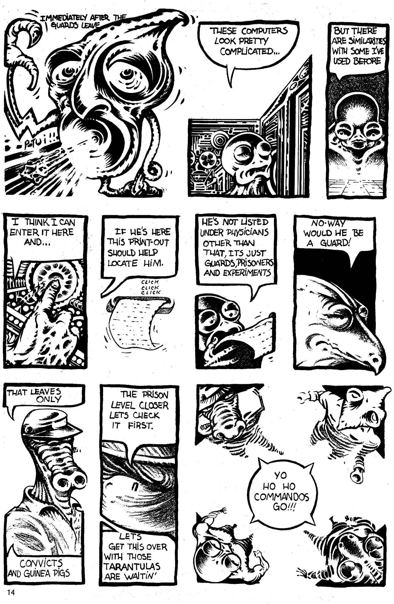 Read online Cold-Blooded Chameleon Commandos comic -  Issue #3 - 15