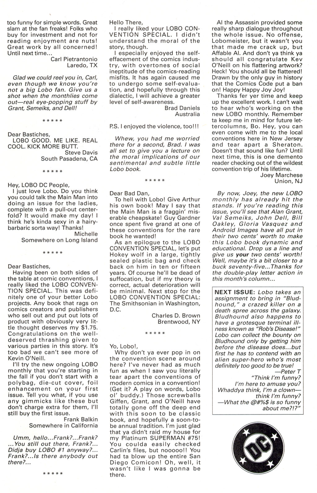 Read online Lobo (1993) comic -  Issue #4 - 27