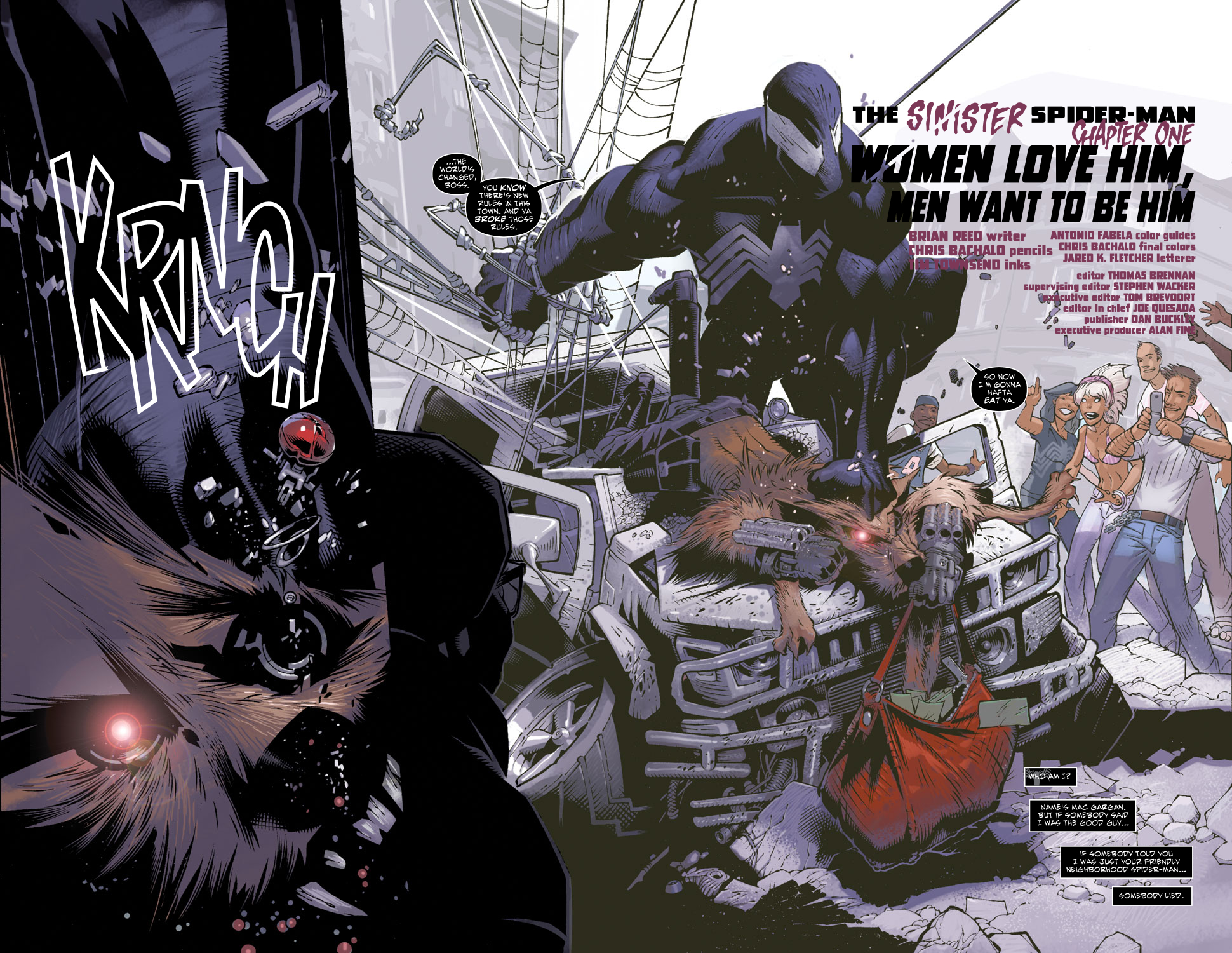 Read online Dark Reign: The Sinister Spider-Man comic -  Issue #1 - 4