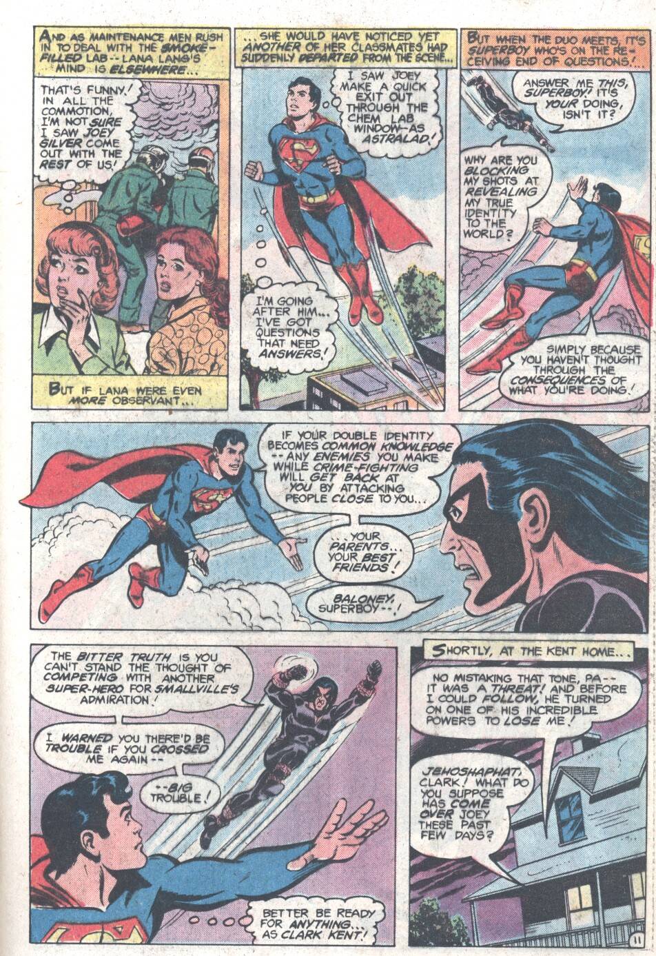 The New Adventures of Superboy 4 Page 11