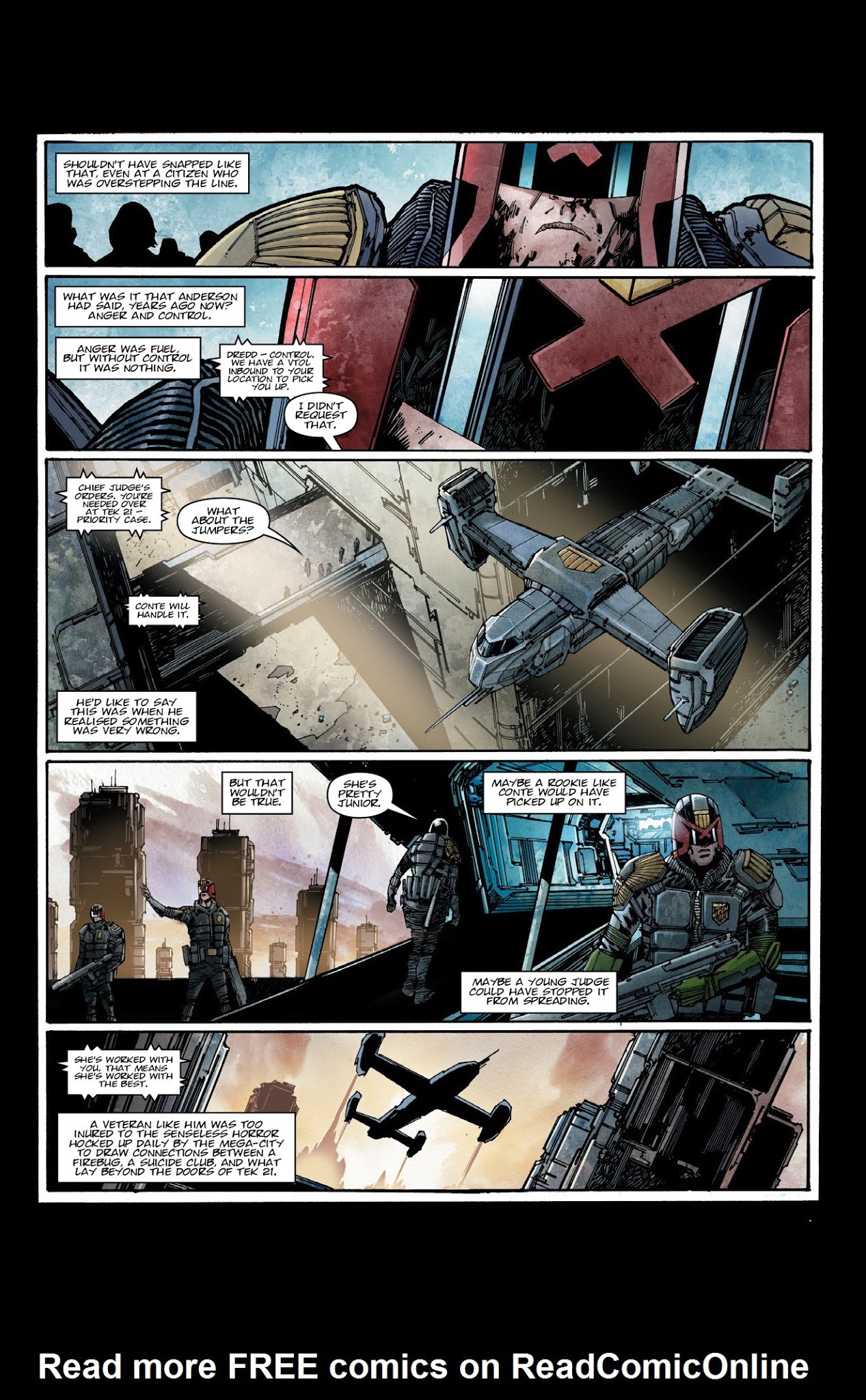 Read online Dredd: Final Judgement comic -  Issue #1 - 7
