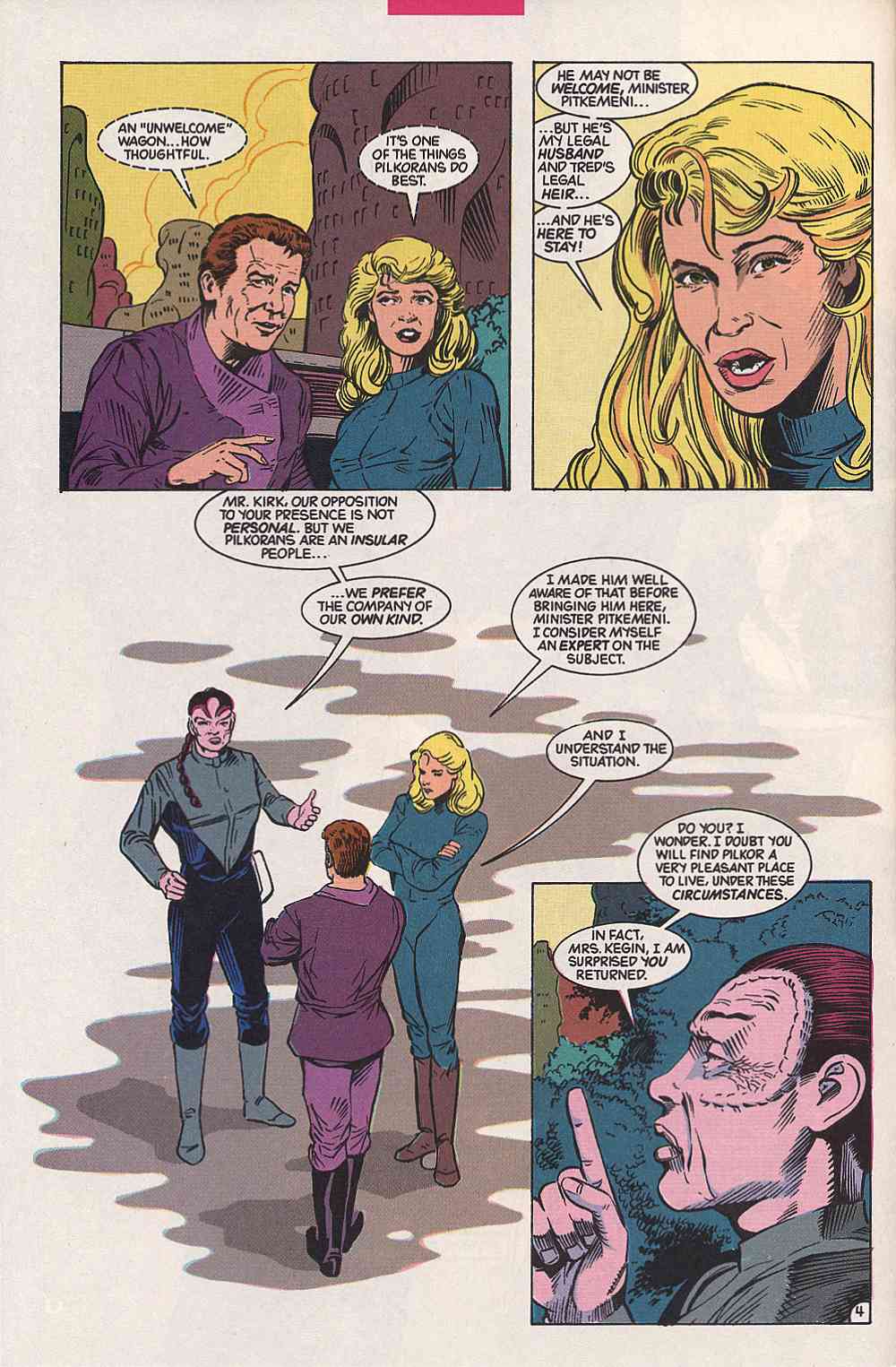 Read online Star Trek (1989) comic -  Issue #27 - 4