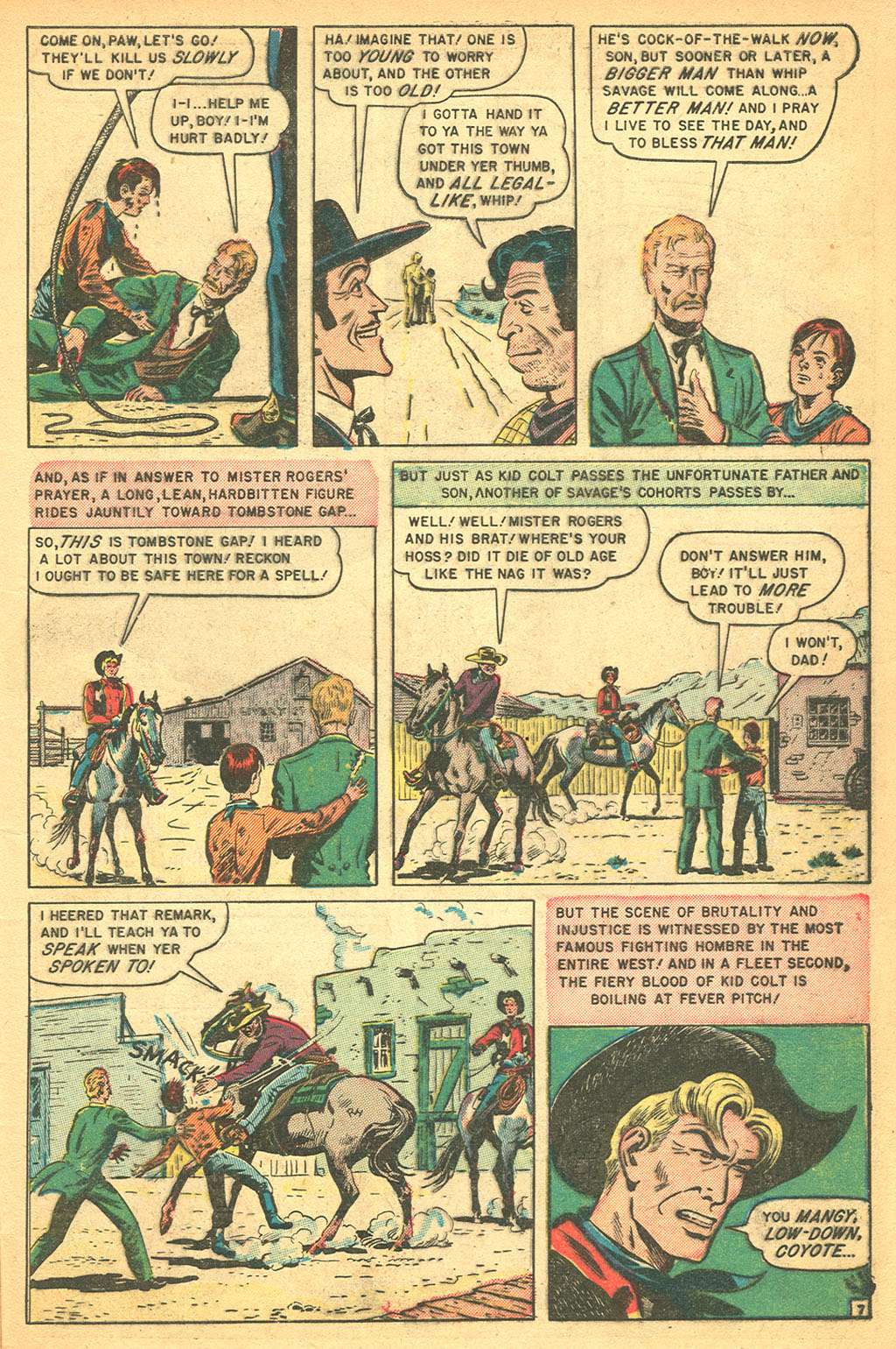 Read online Kid Colt Outlaw comic -  Issue #3 - 10