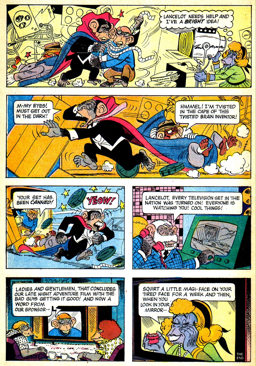 Read online Lancelot Link Secret Chimp comic -  Issue #2 - 21