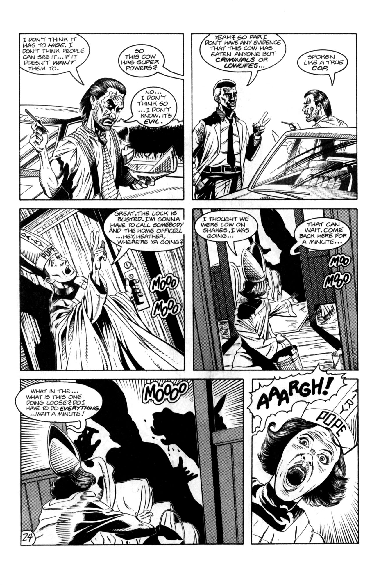 Read online Man-Eating Cow comic -  Issue #1 - 26