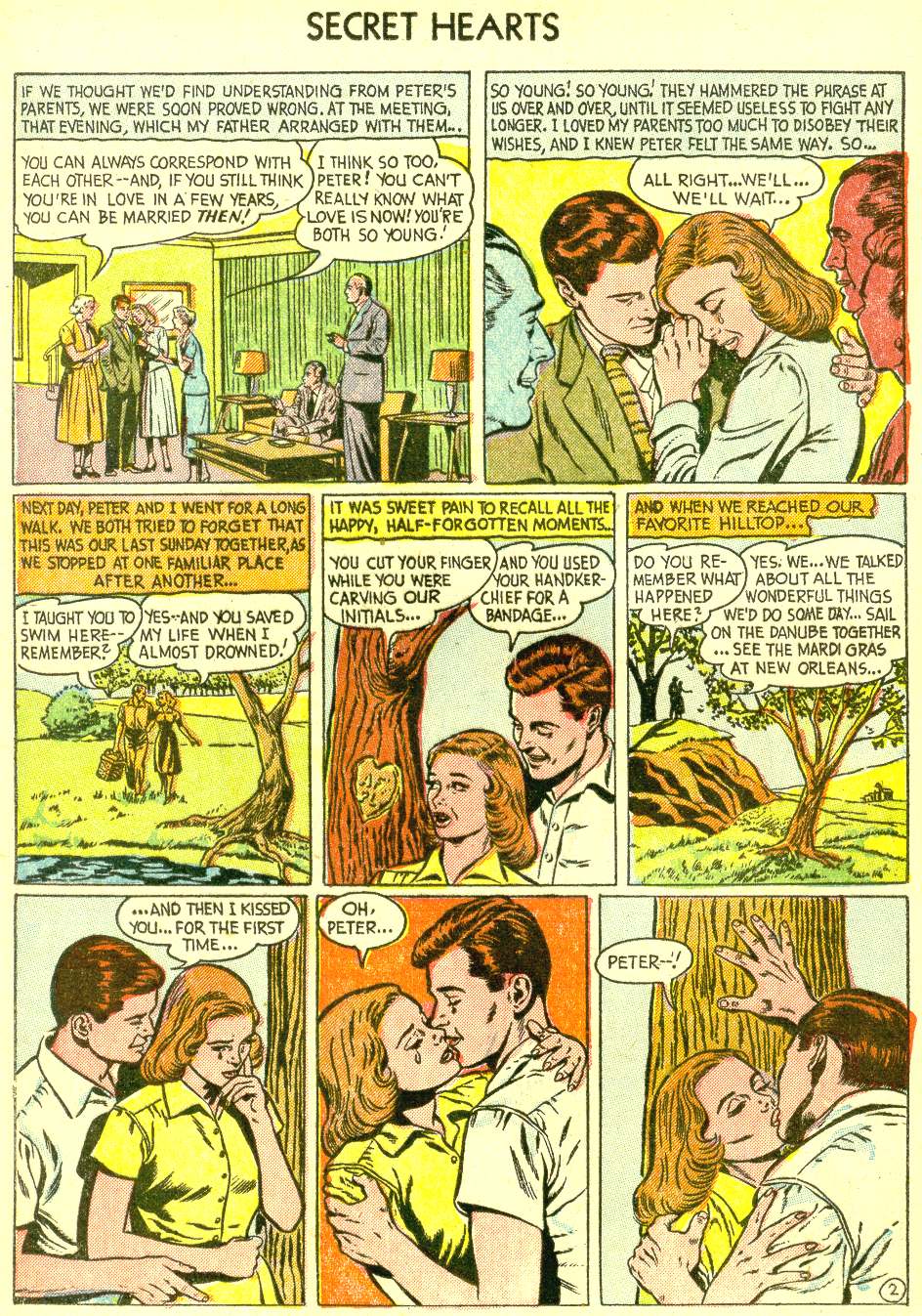 Read online Secret Hearts comic -  Issue #21 - 12