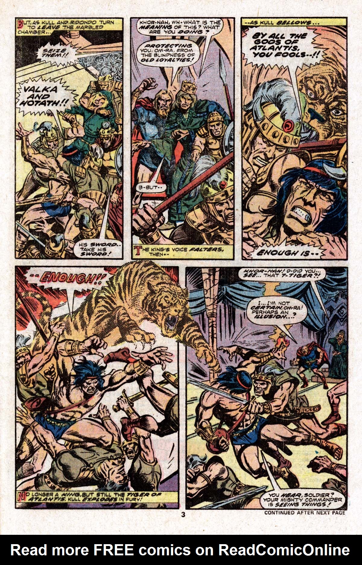 Read online Kull The Destroyer comic -  Issue #16 - 4