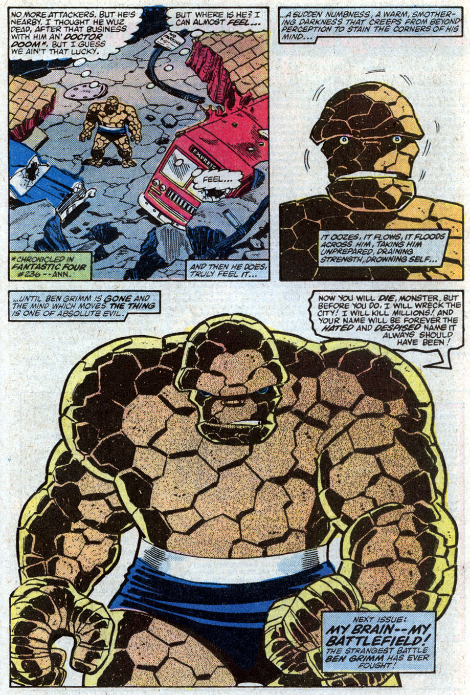 Read online The Thing comic -  Issue #5 - 22