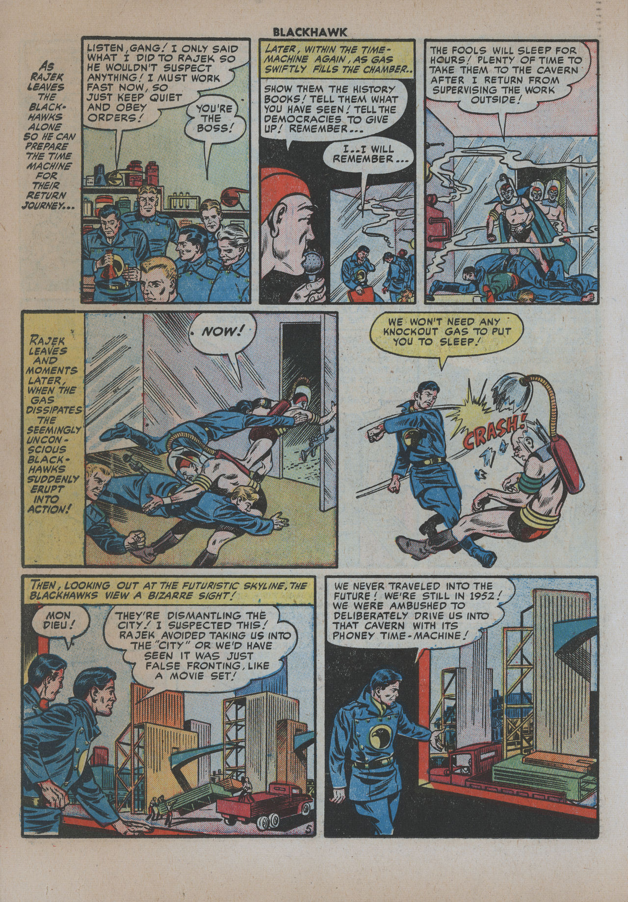 Read online Blackhawk (1957) comic -  Issue #59 - 22