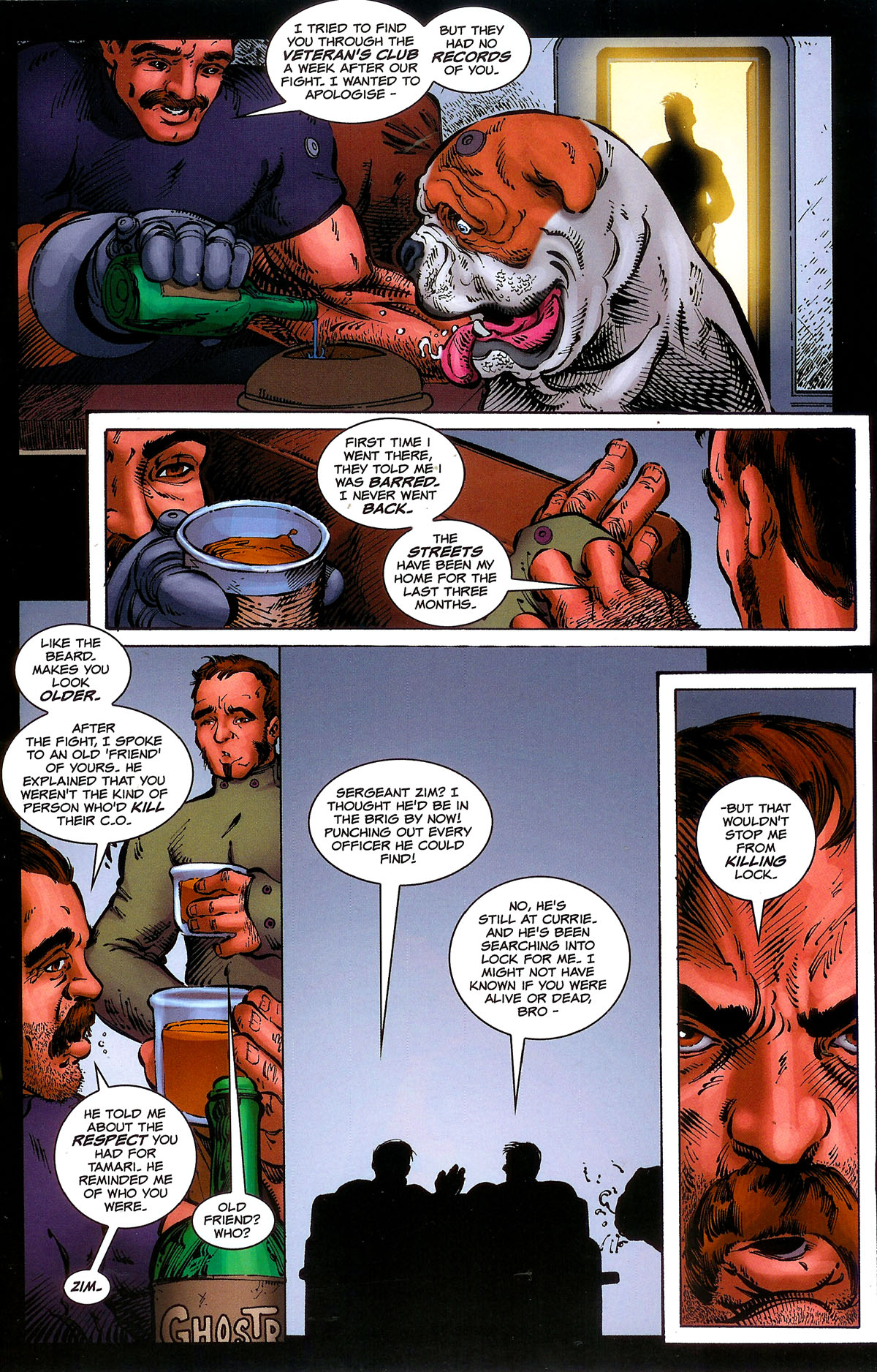 Read online Starship Troopers: Damaged Justice comic -  Issue #1 - 16