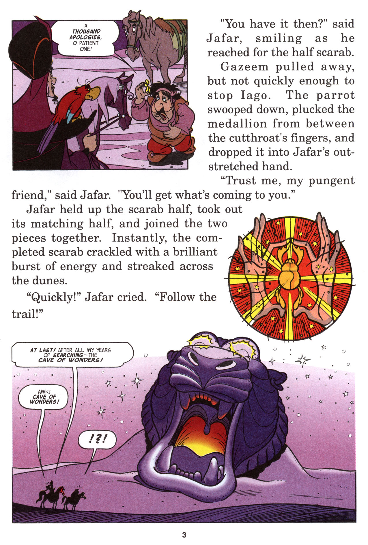 Read online Disney's Junior Graphic Novel Aladdin comic -  Issue # Full - 5