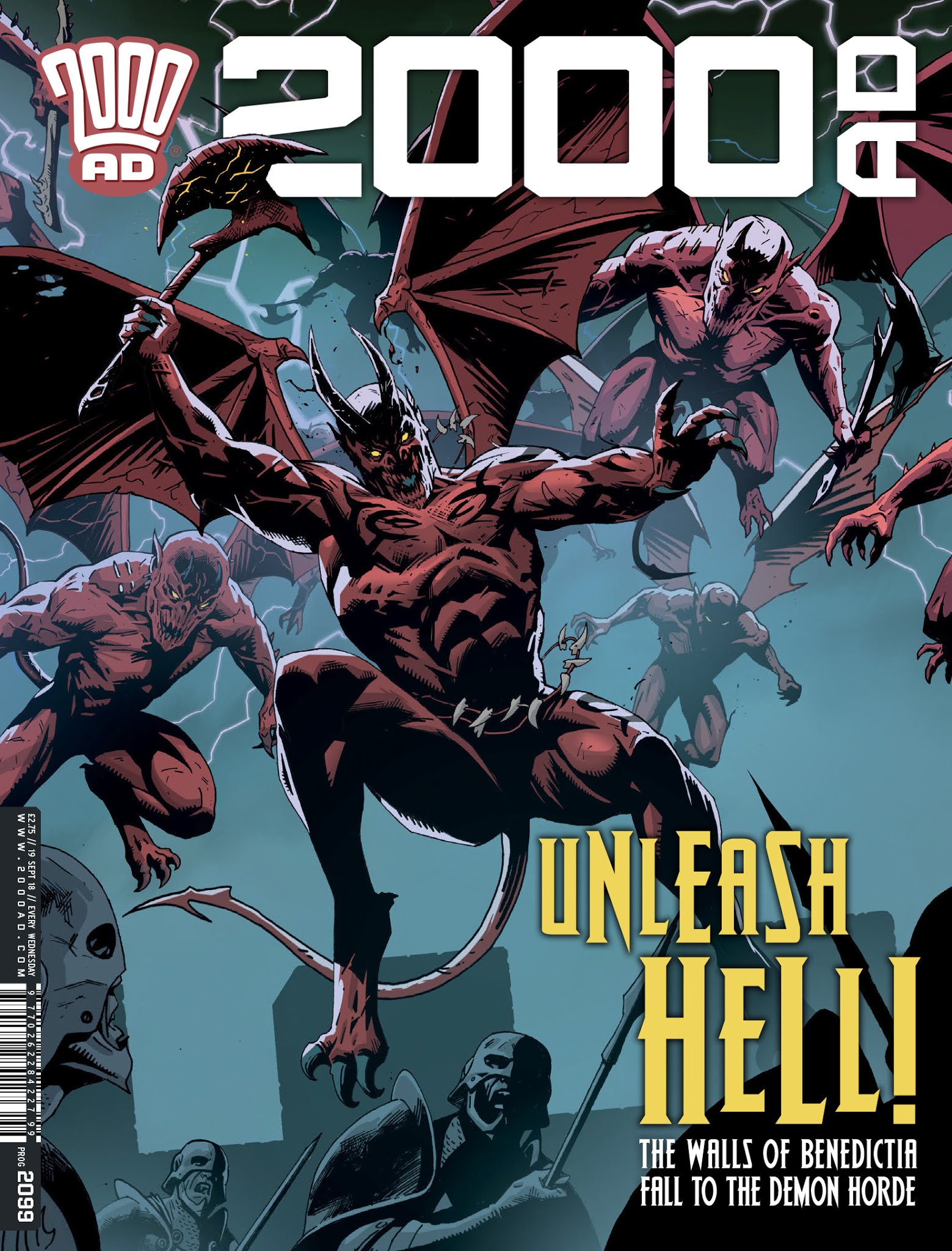 Read online 2000 AD comic -  Issue #2099 - 1