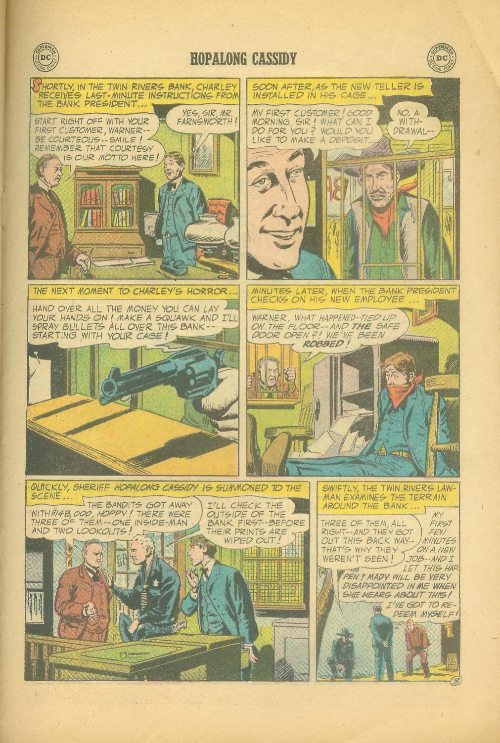 Read online Hopalong Cassidy comic -  Issue #106 - 27