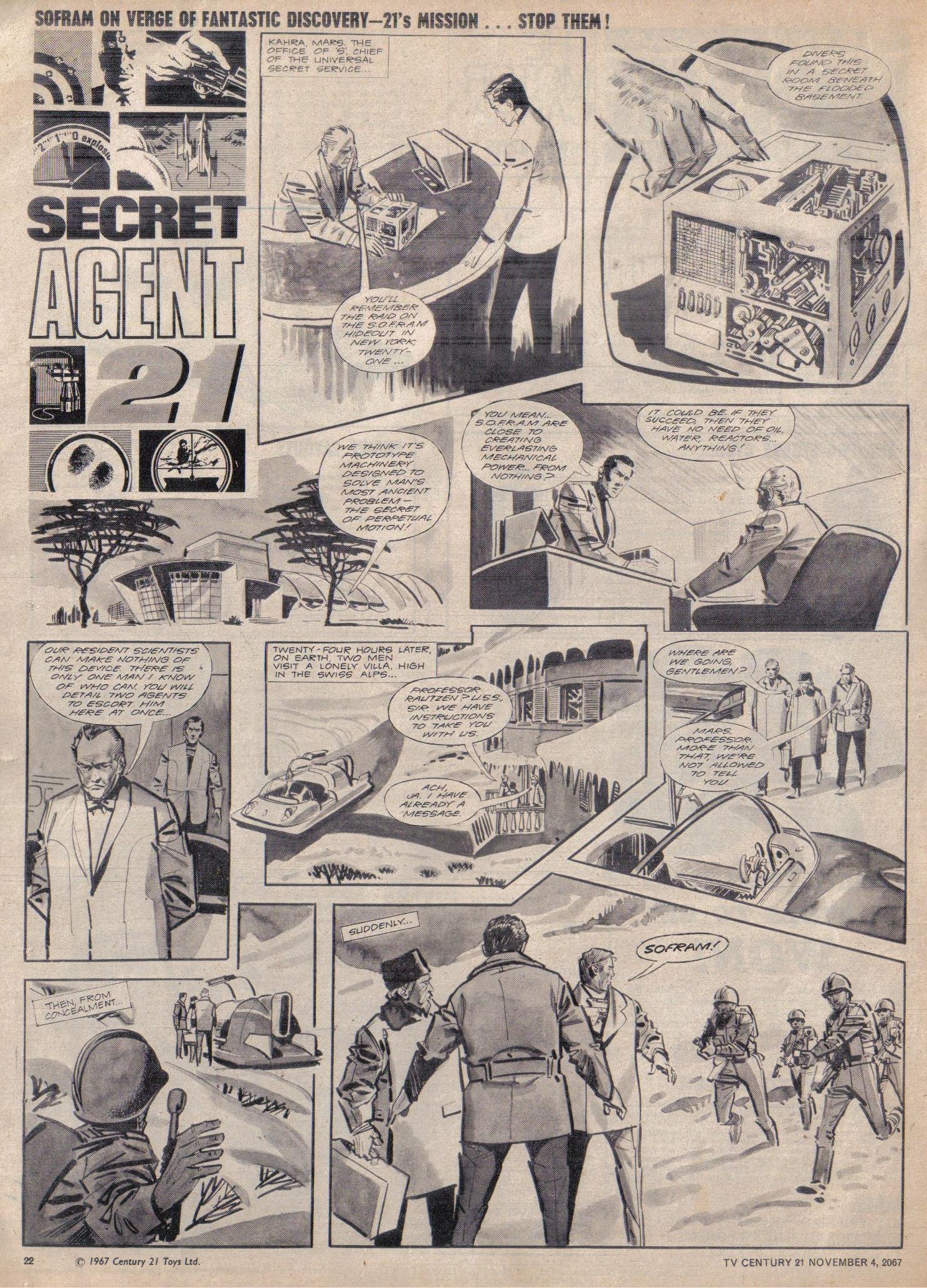 Read online TV Century 21 (TV 21) comic -  Issue #146 - 21