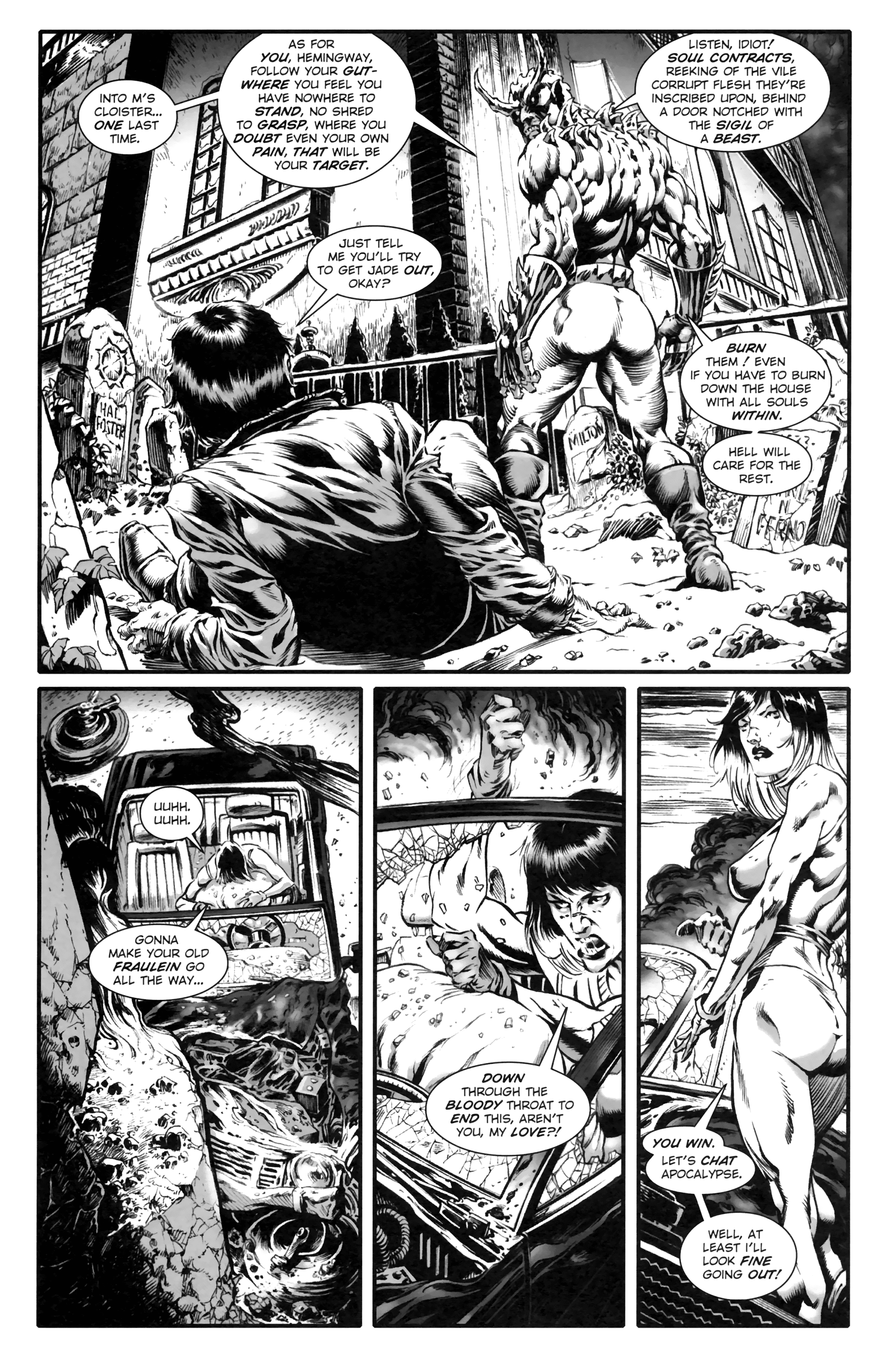 Read online Faust : Love of the Damned comic -  Issue #14 - 8