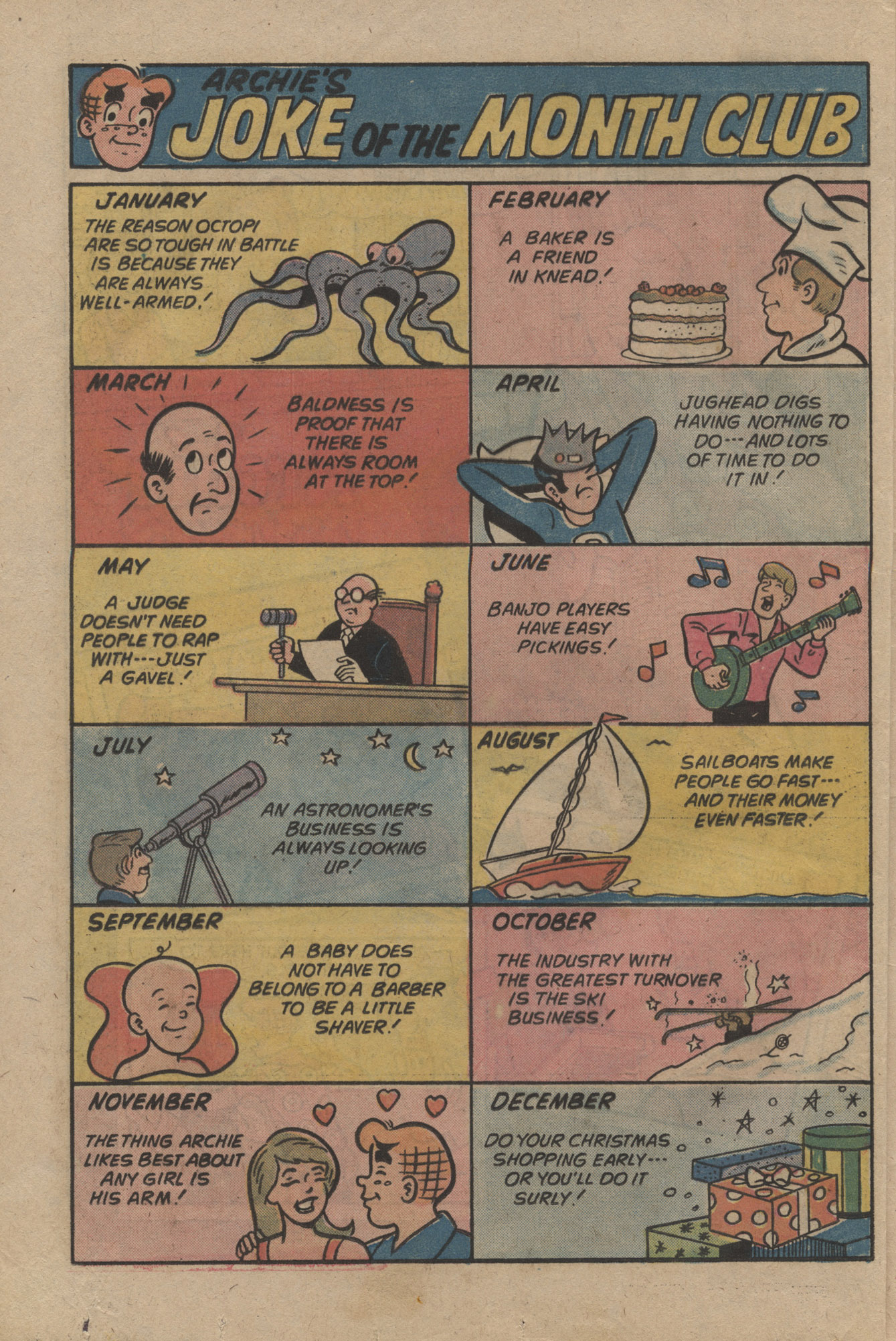 Read online Archie's Joke Book Magazine comic -  Issue #203 - 24