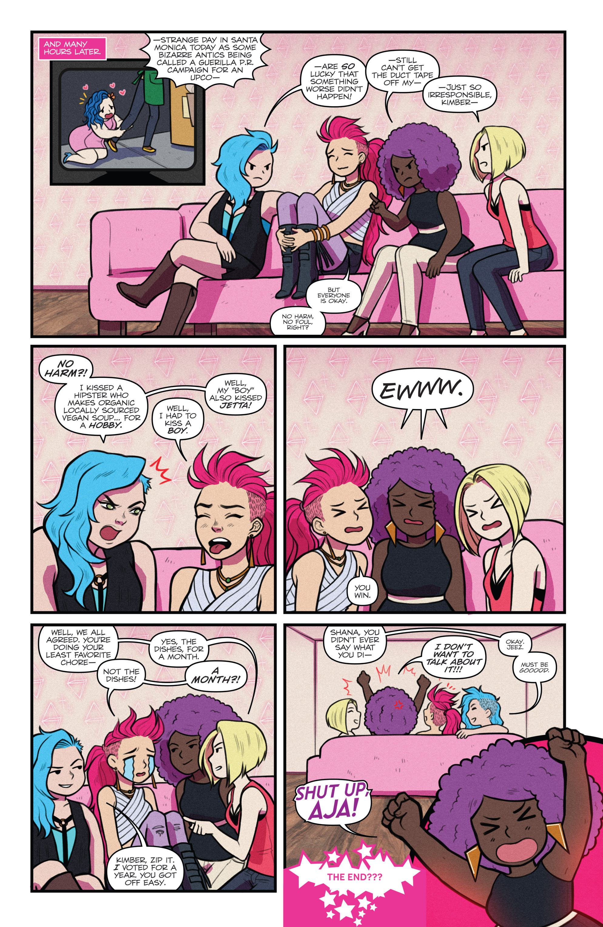 Read online Jem and The Holograms comic -  Issue # _Special - Valentine's Day - 23